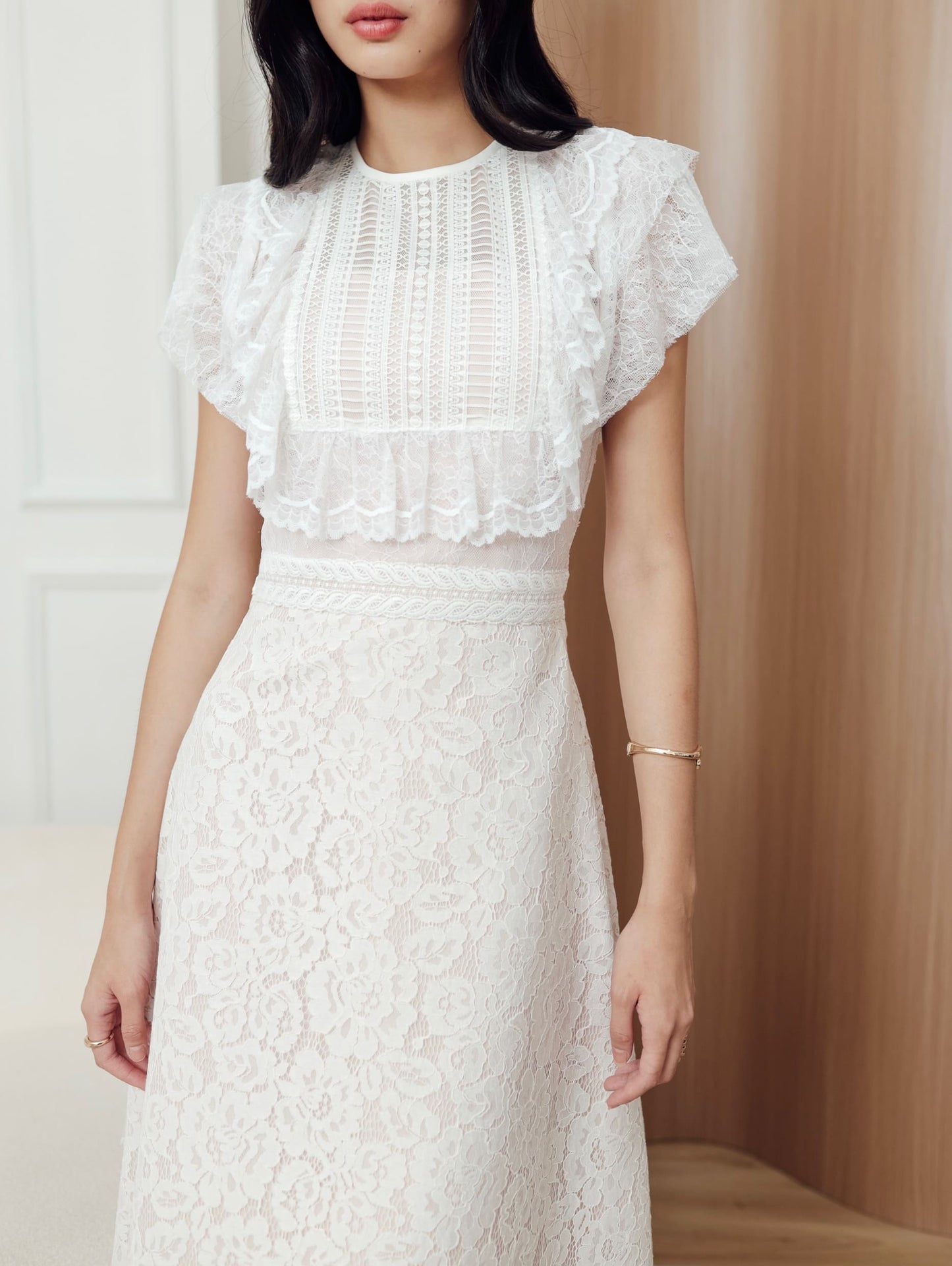 Alyn Dress in White