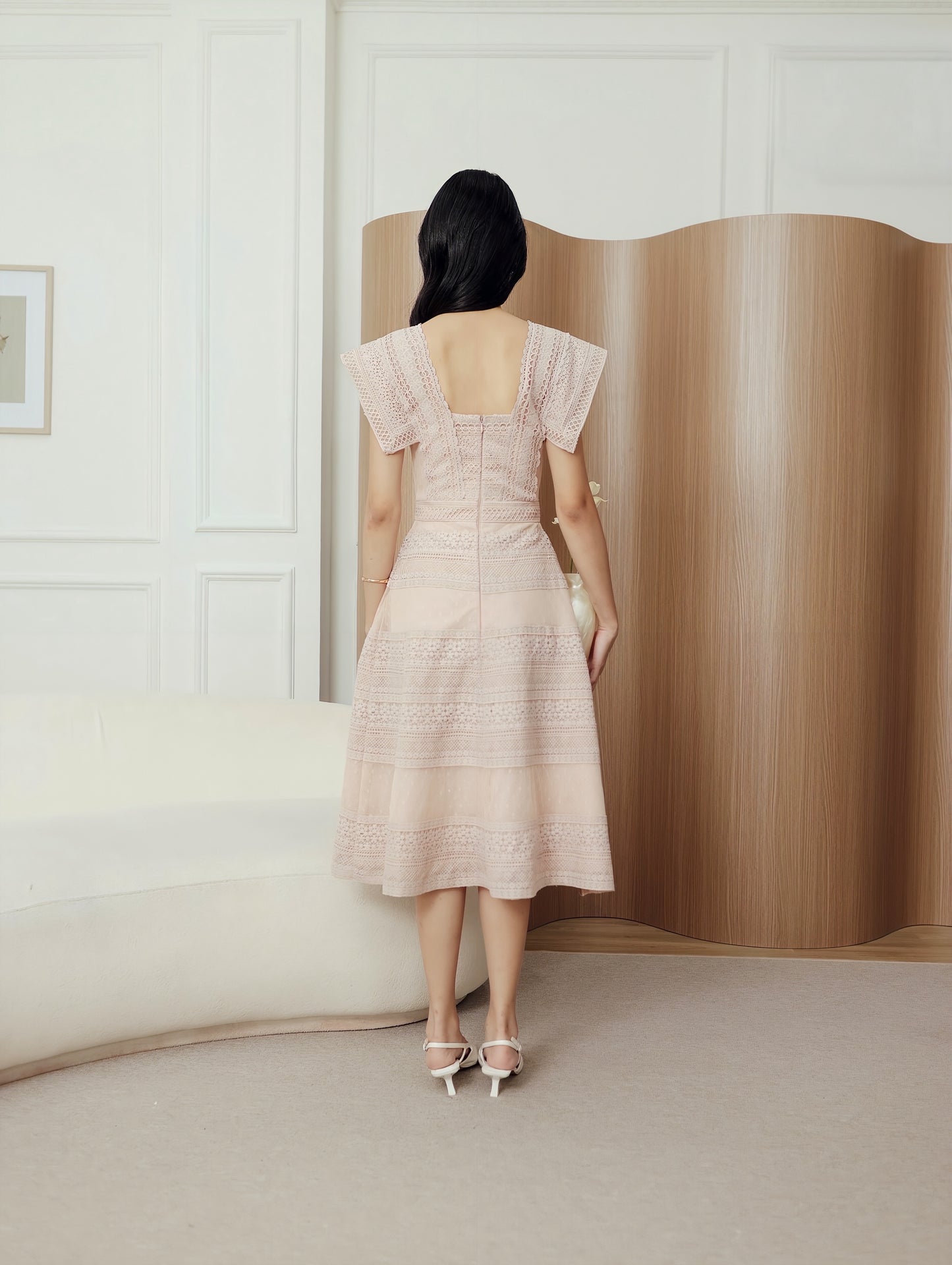 Ryn Dress in Nude