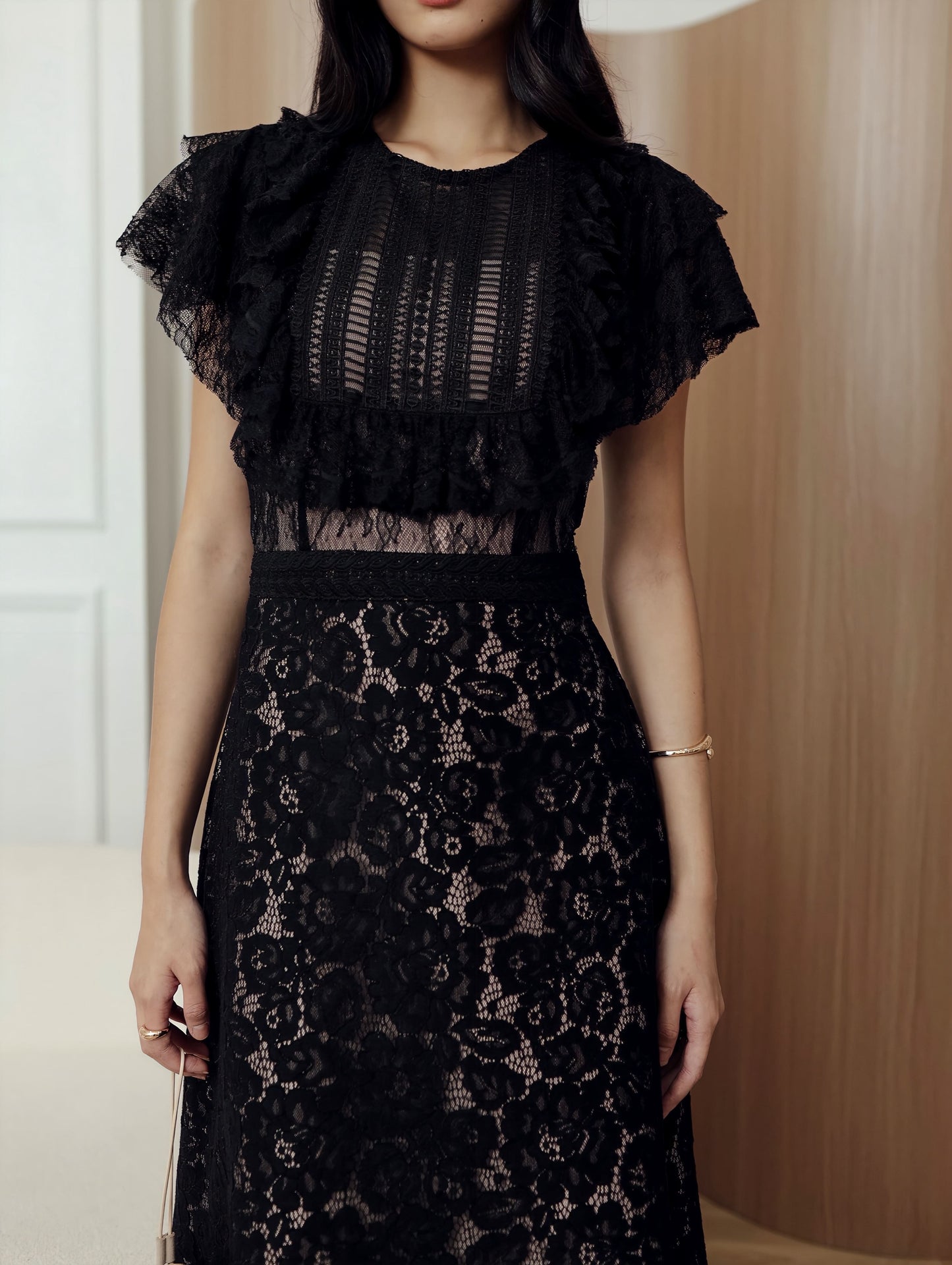 Alyn Dress in Black
