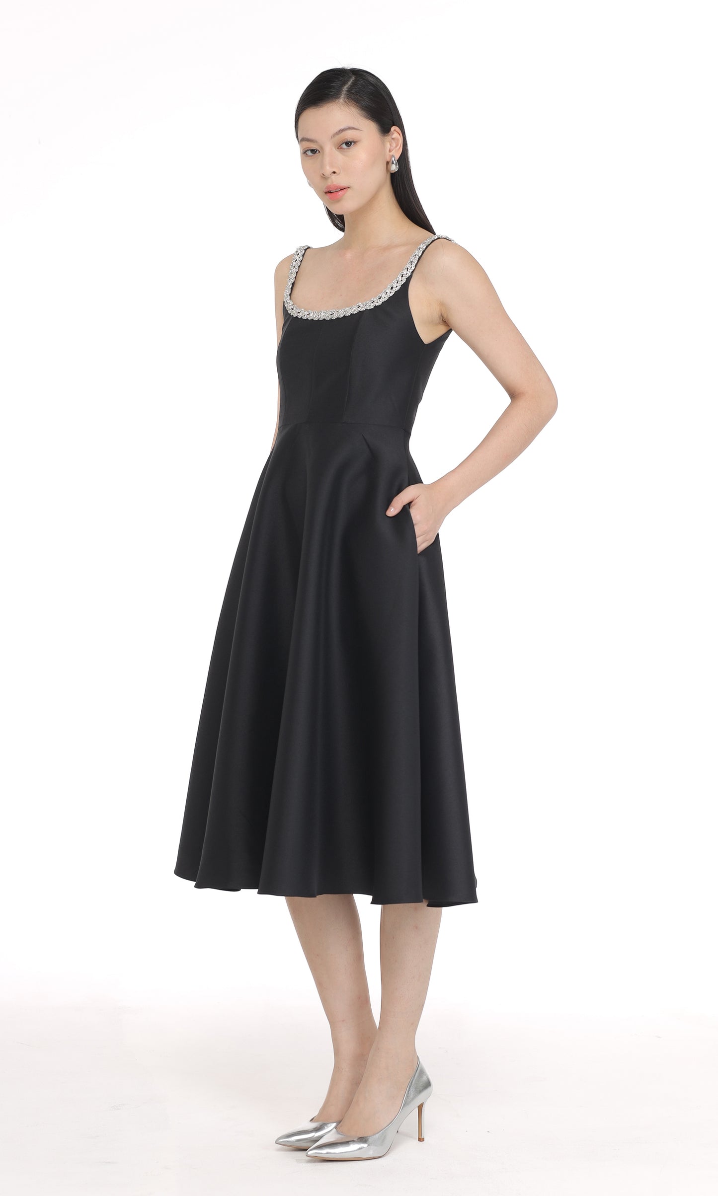 Meelar Dress in Black