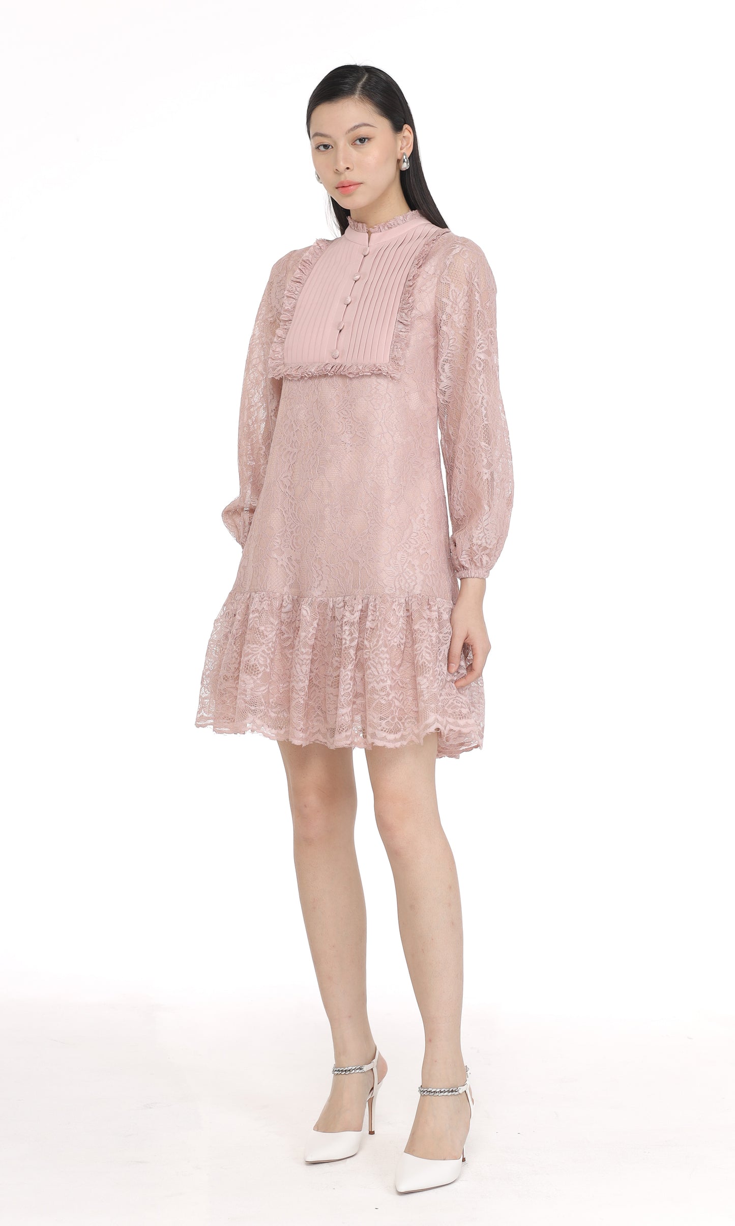 Minette Dress in Pink