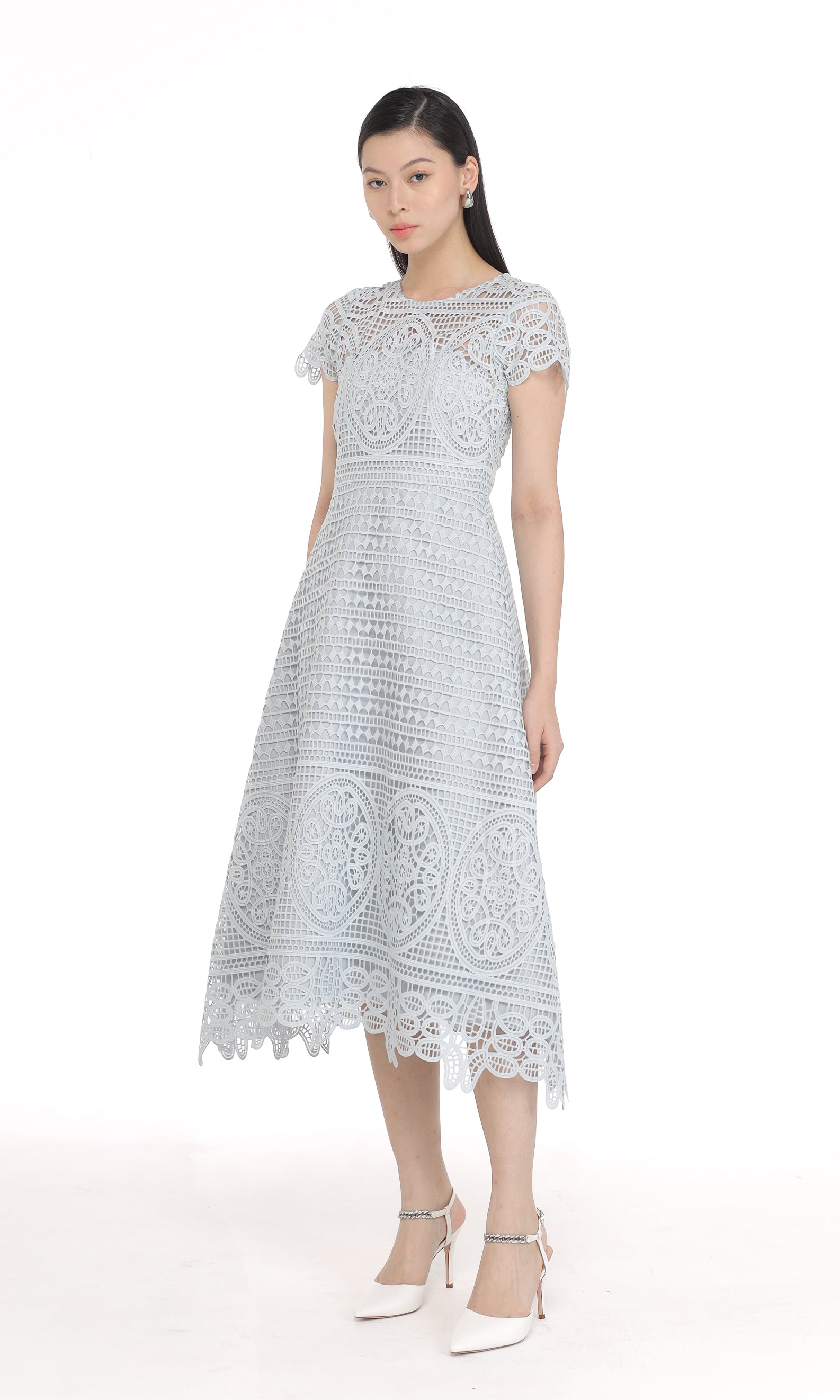 Khaite Dress in Blue – poshtureofficial