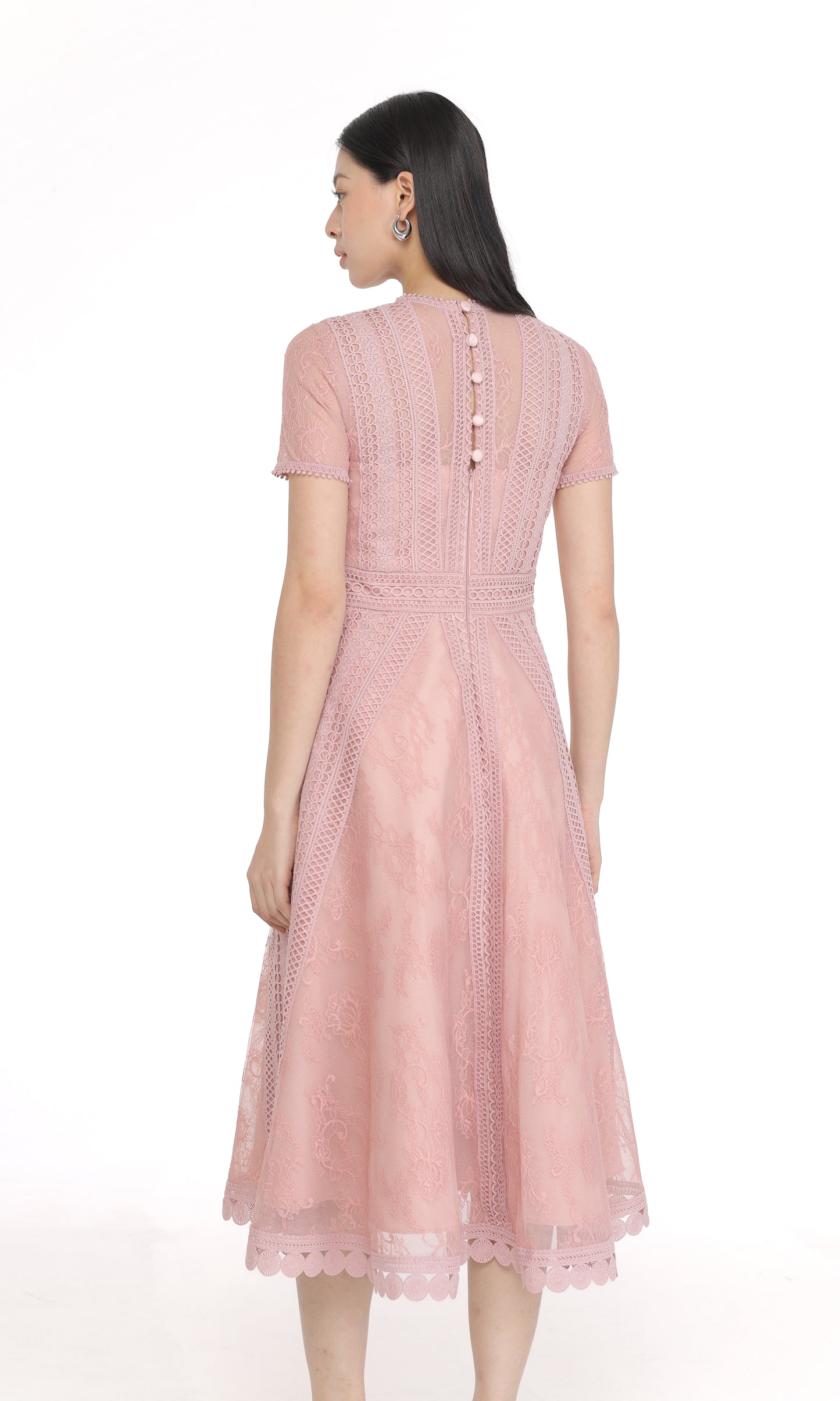 Lilia Dress in Pink