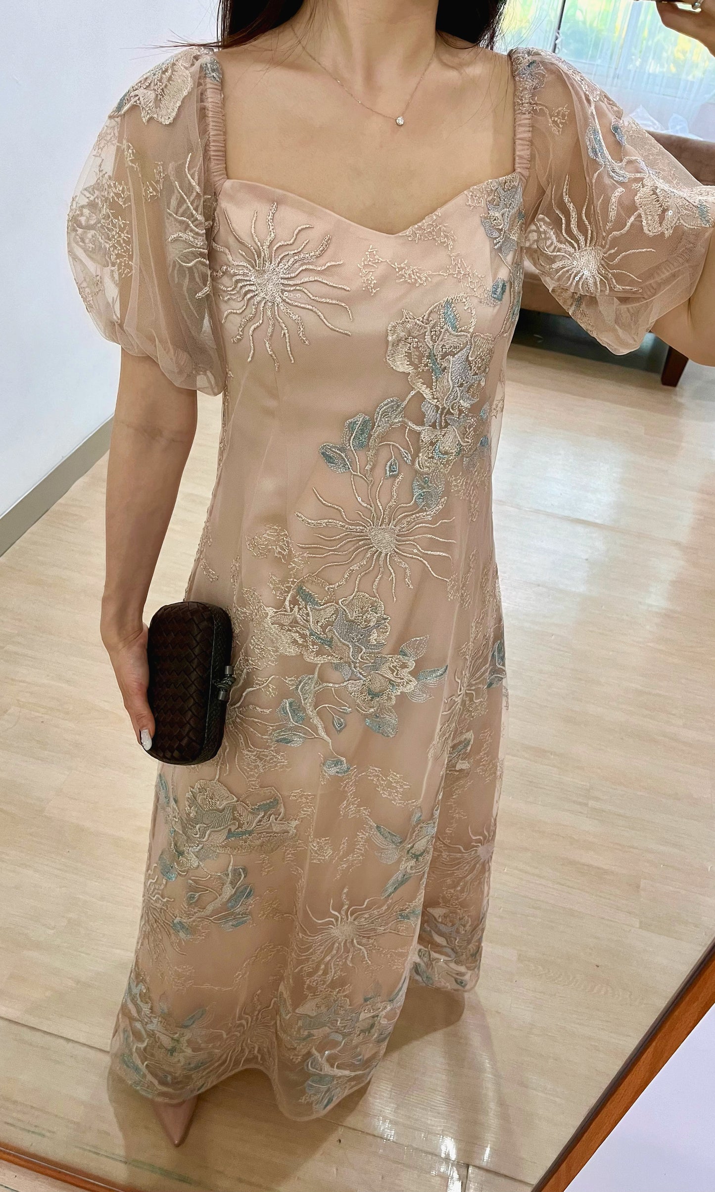 Terese Dress in Nude