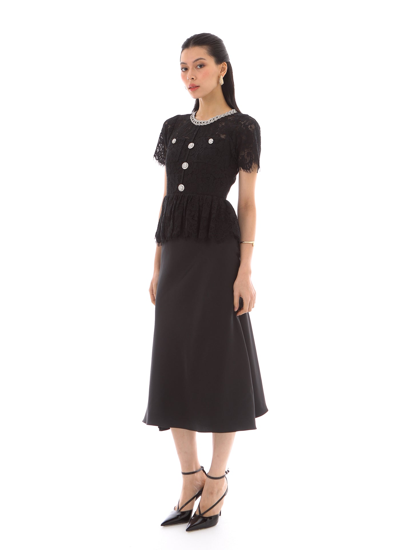 Avalon Dress in Black