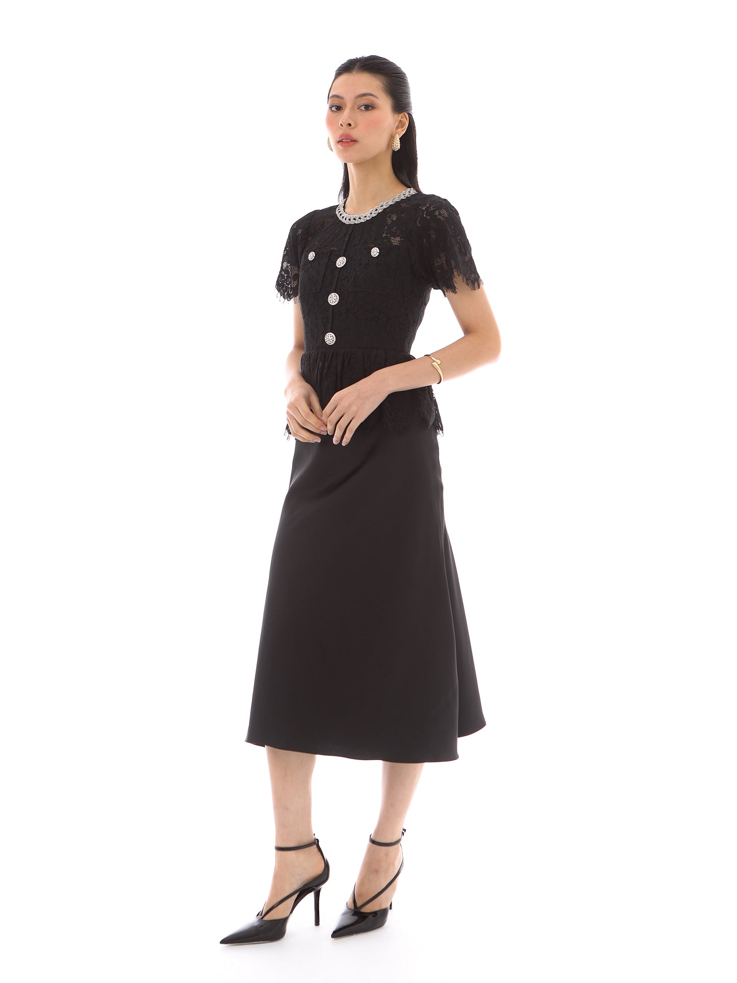 Avalon Dress in Black