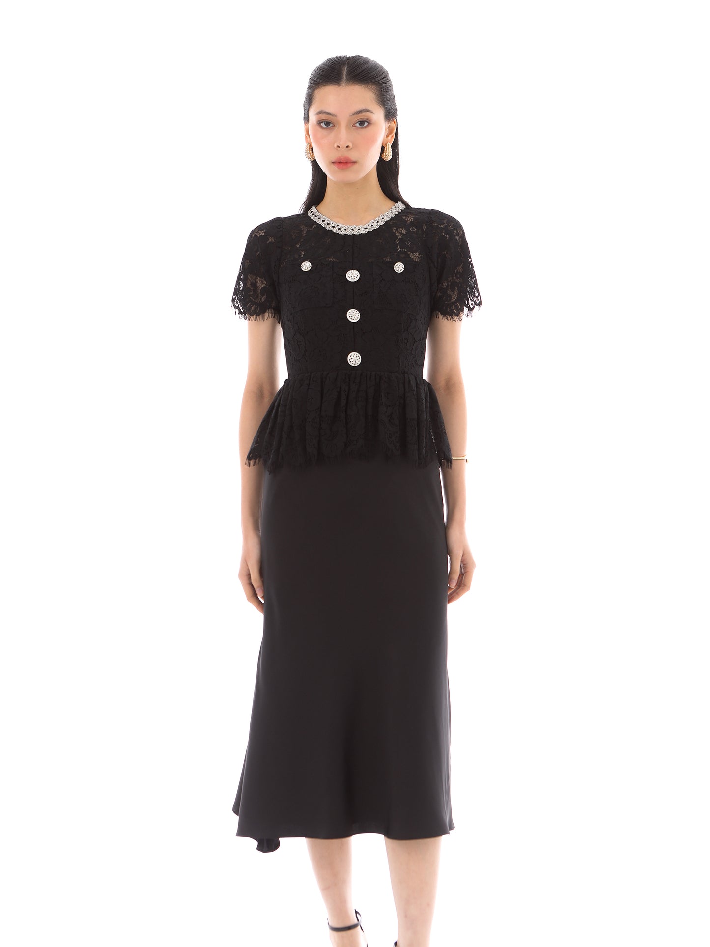 Avalon Dress in Black