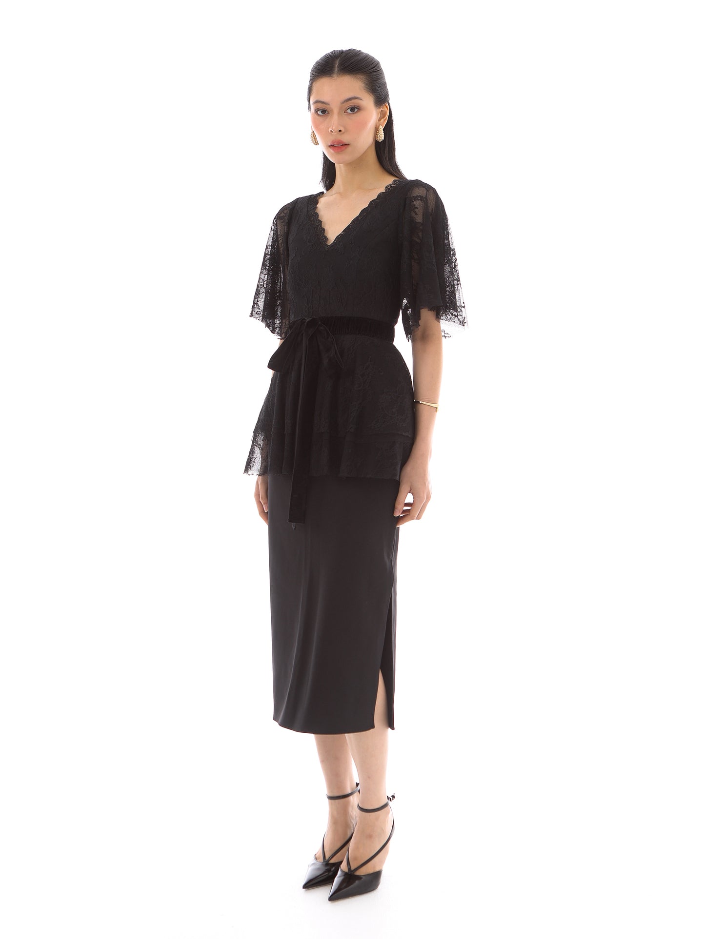 Agave Top in Black