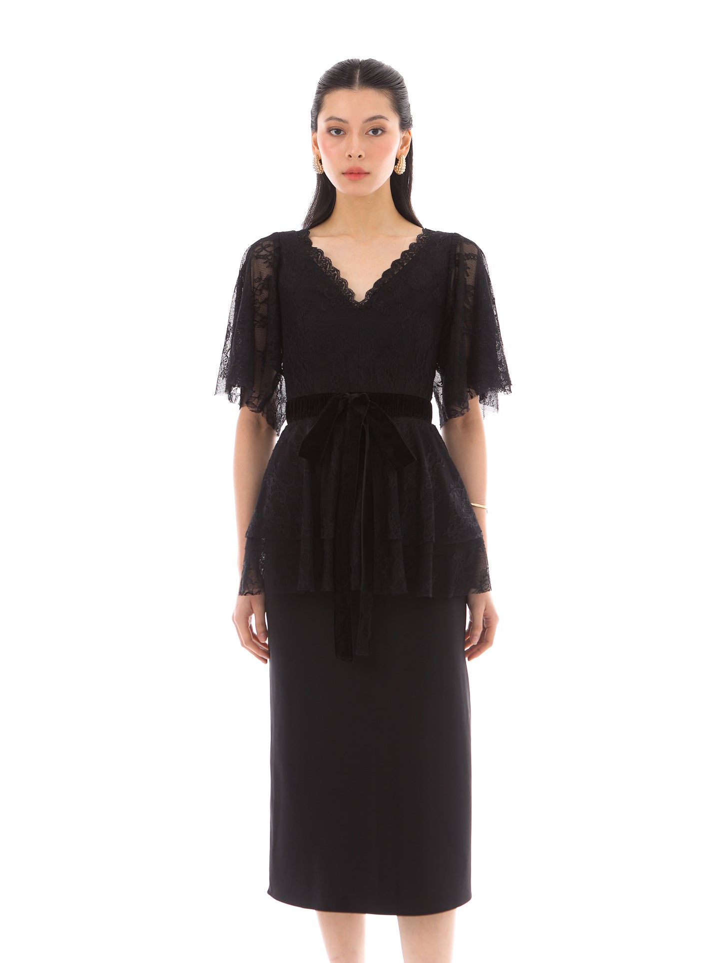 Agave Top in Black
