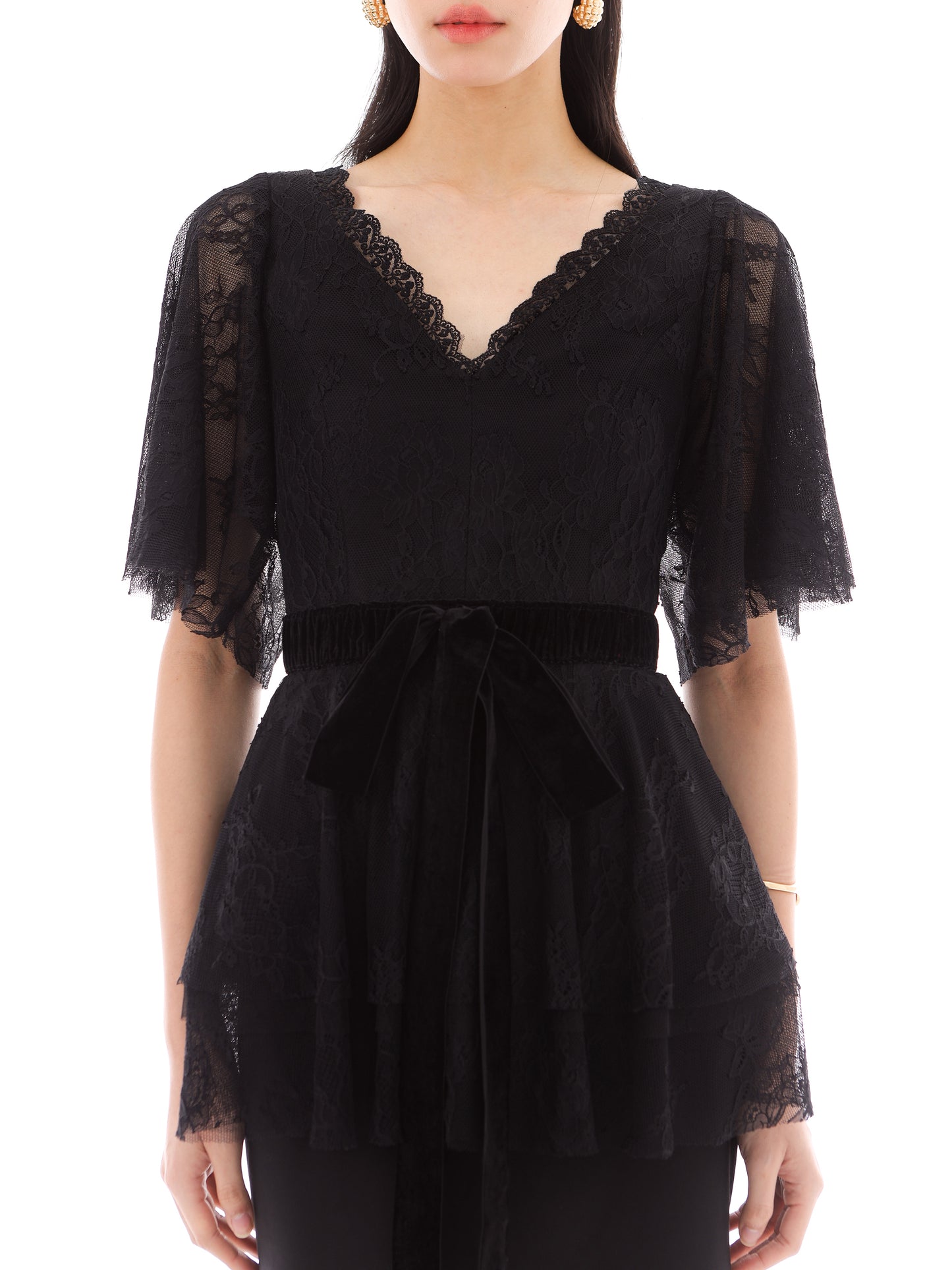 Agave Top in Black