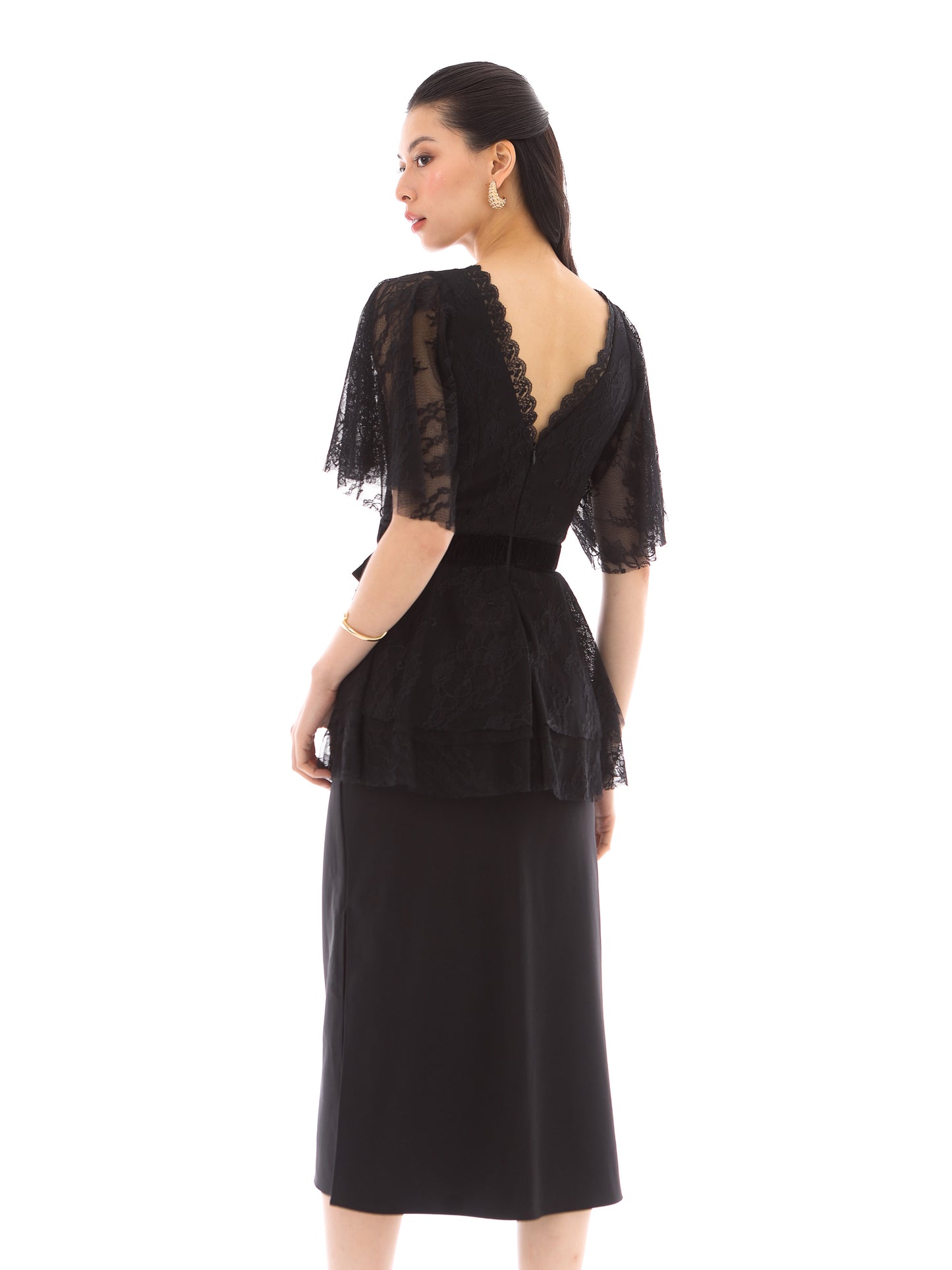 Agave Top in Black