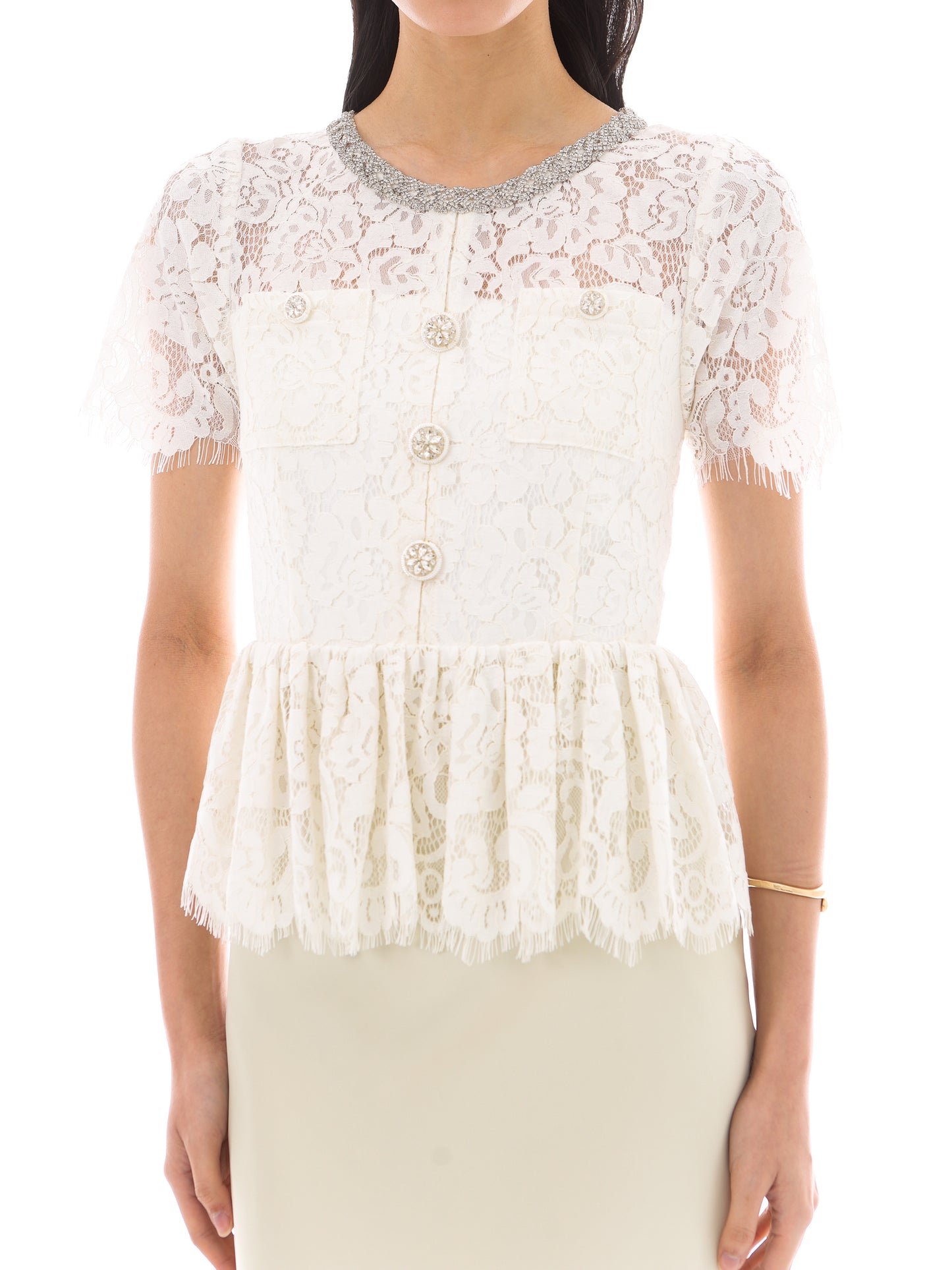 Avalon Dress in White