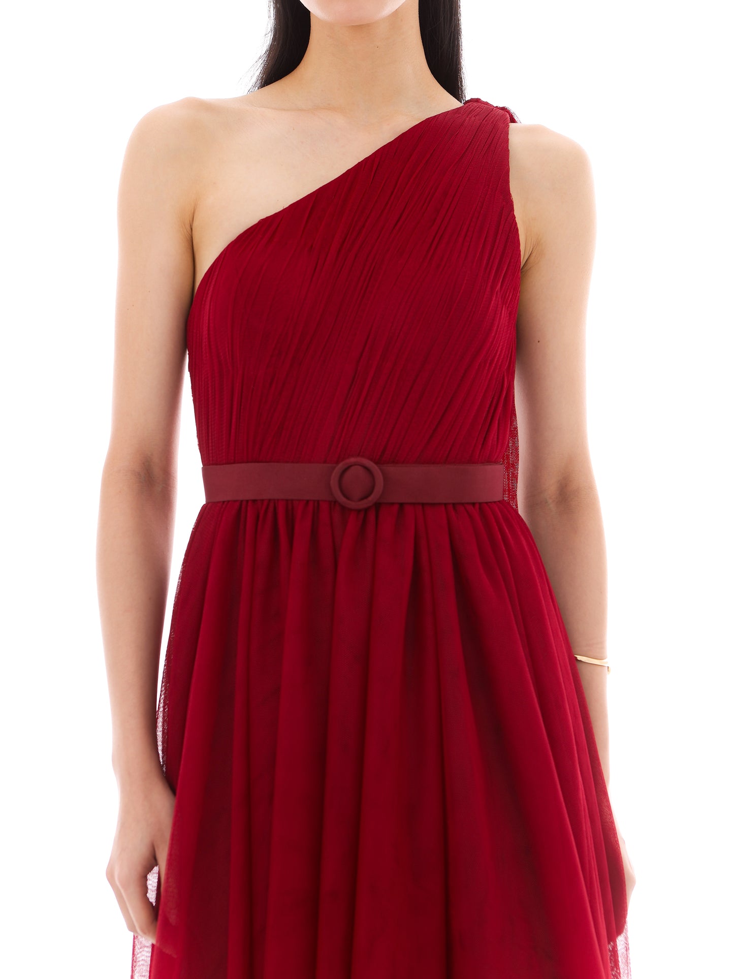 Odette Dress in Maroon