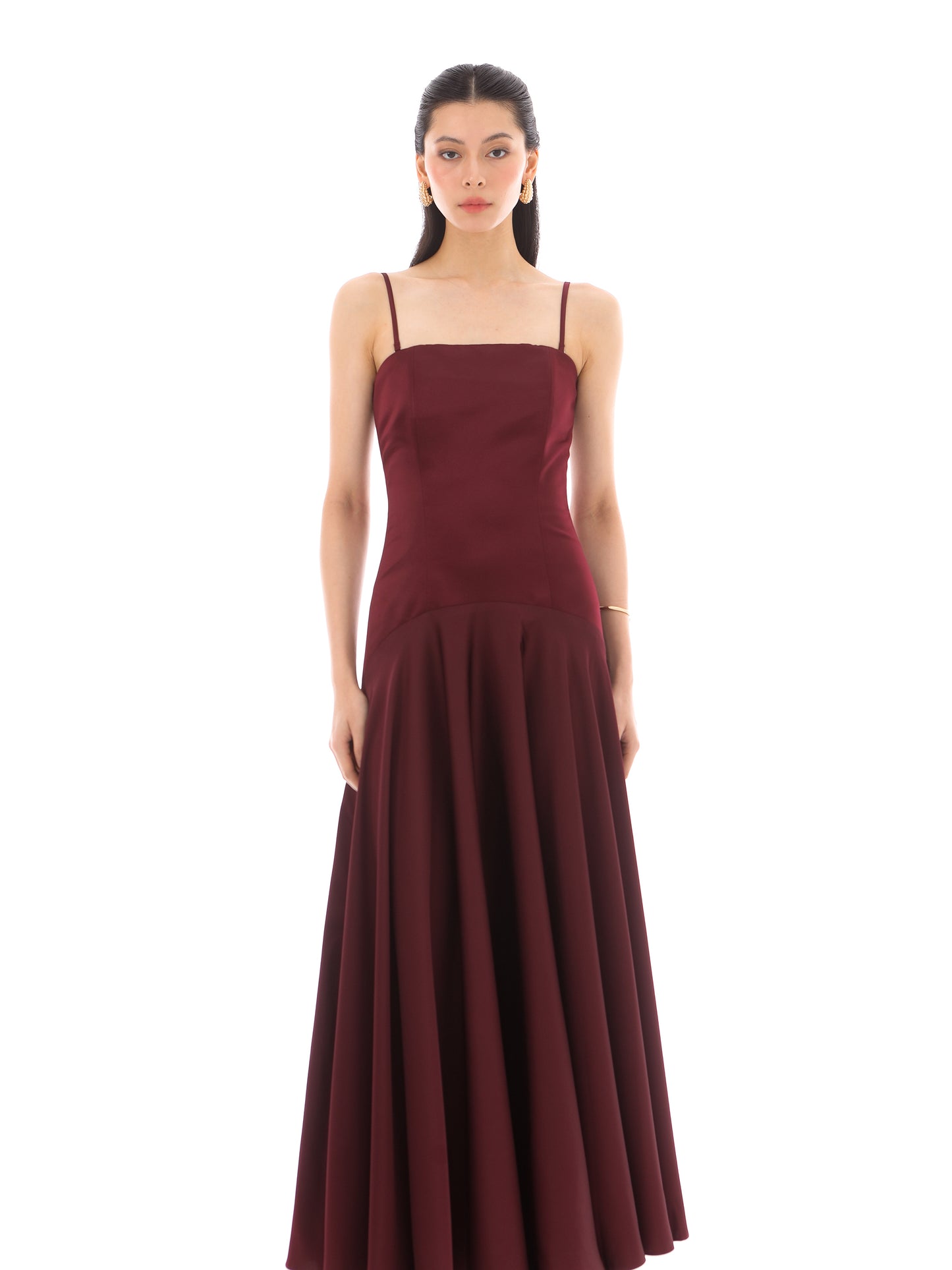 Breeze Dress in Burgundy