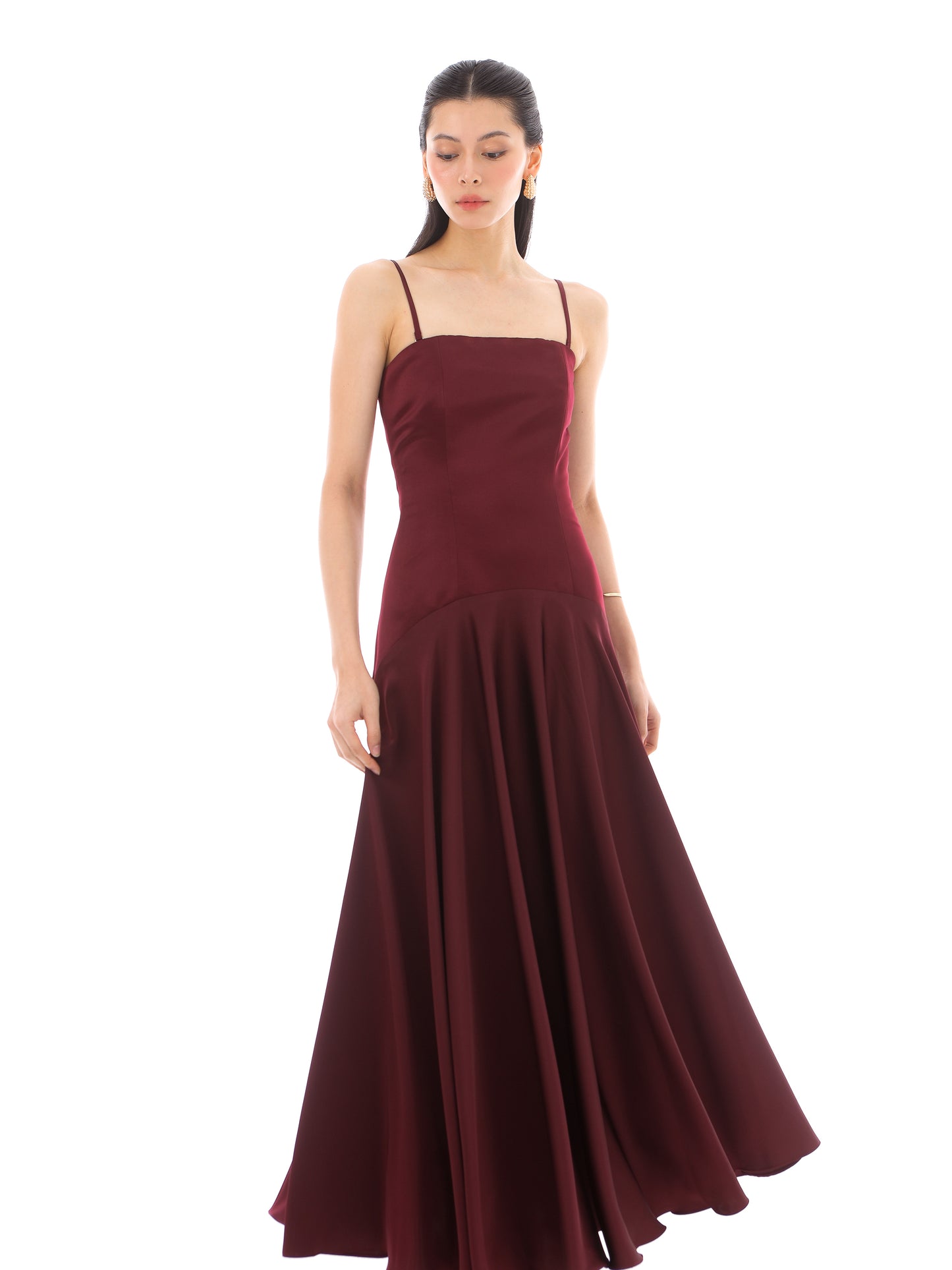 Breeze Dress in Burgundy