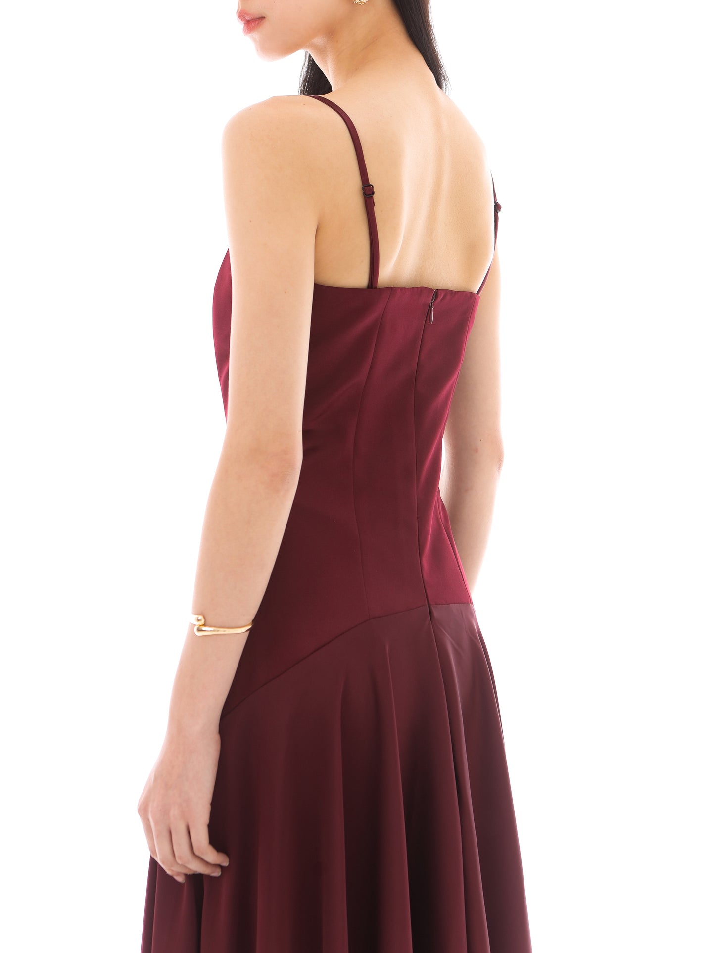 Breeze Dress in Burgundy