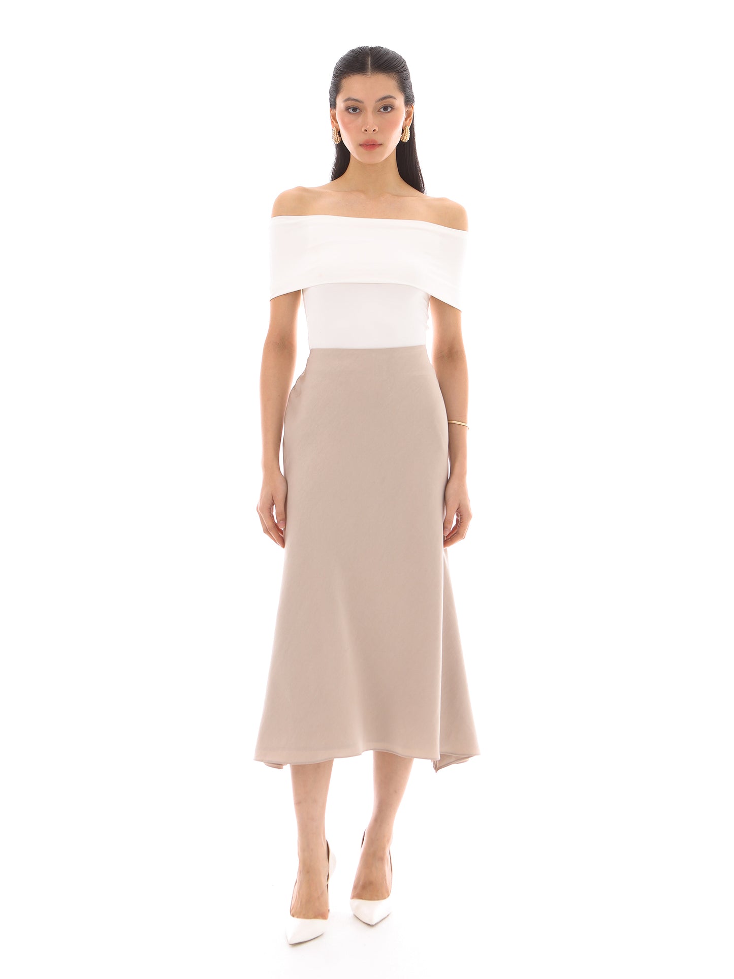 Mist Skirt in Nude