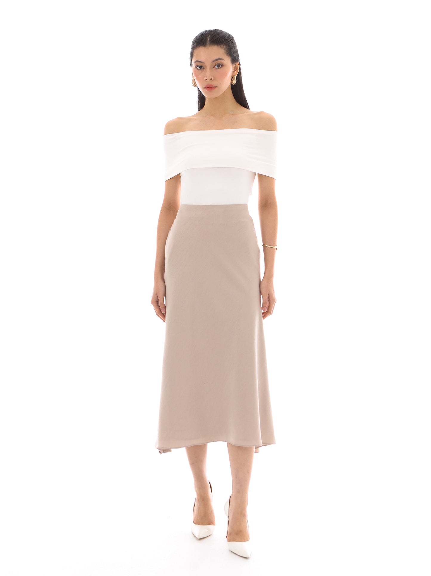 Mist Skirt in Nude