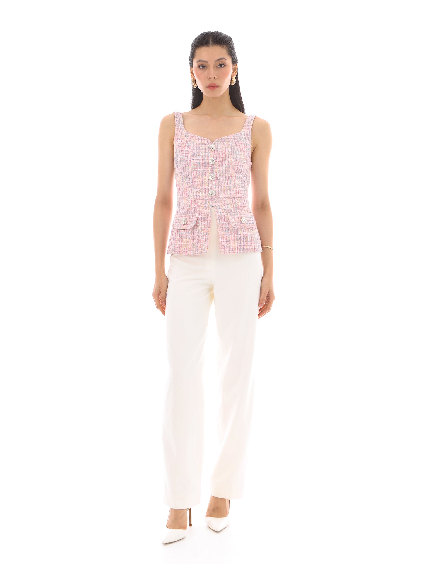 Veda Top in Pink
