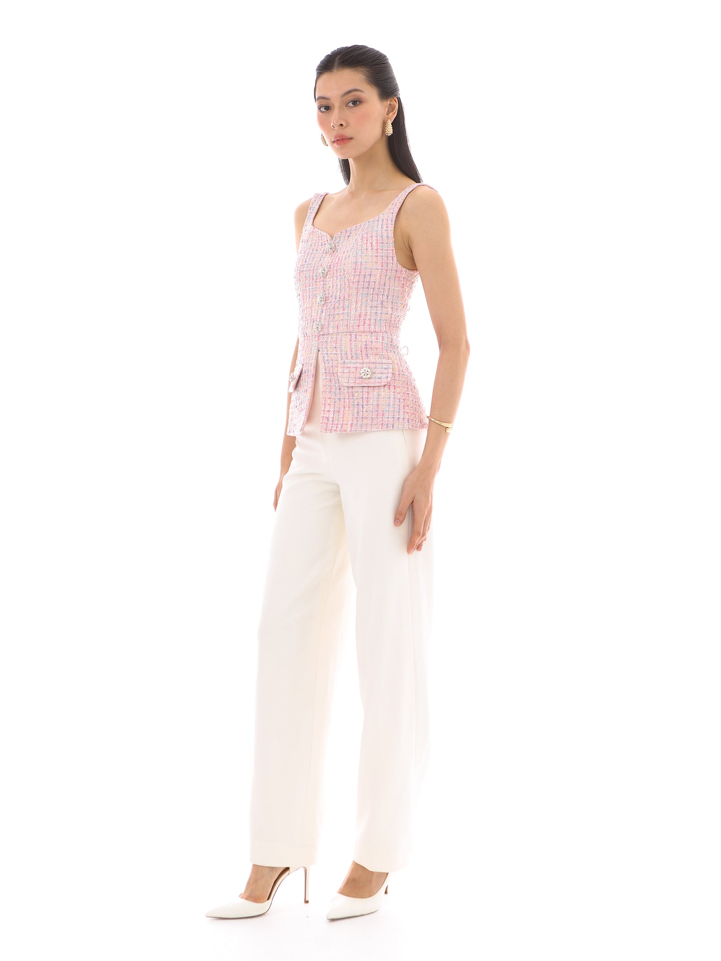 Veda Top in Pink