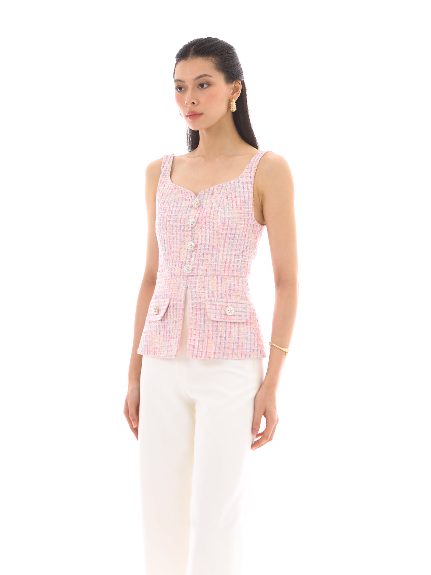 Veda Top in Pink