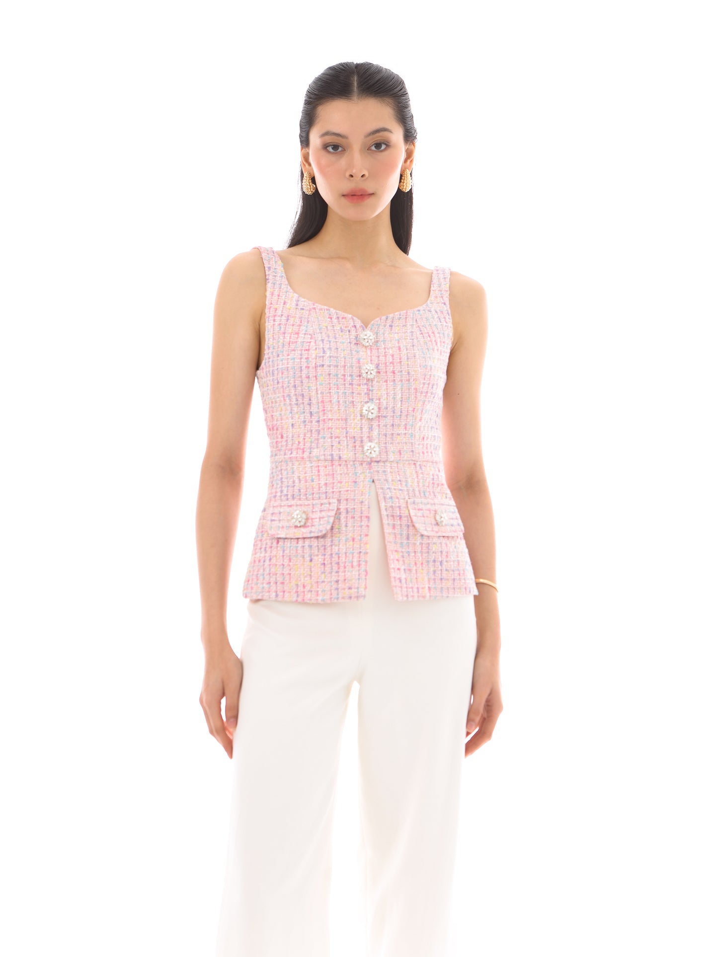 Veda Top in Pink