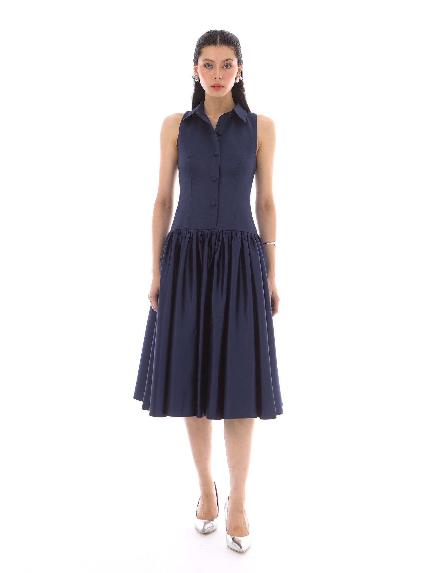 Dorothy Dress in Midnight Blue