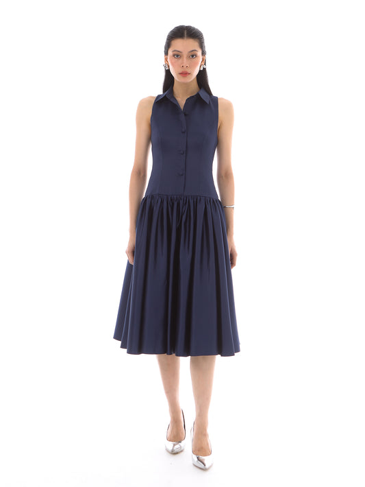 Dorothy Dress in Midnight Blue
