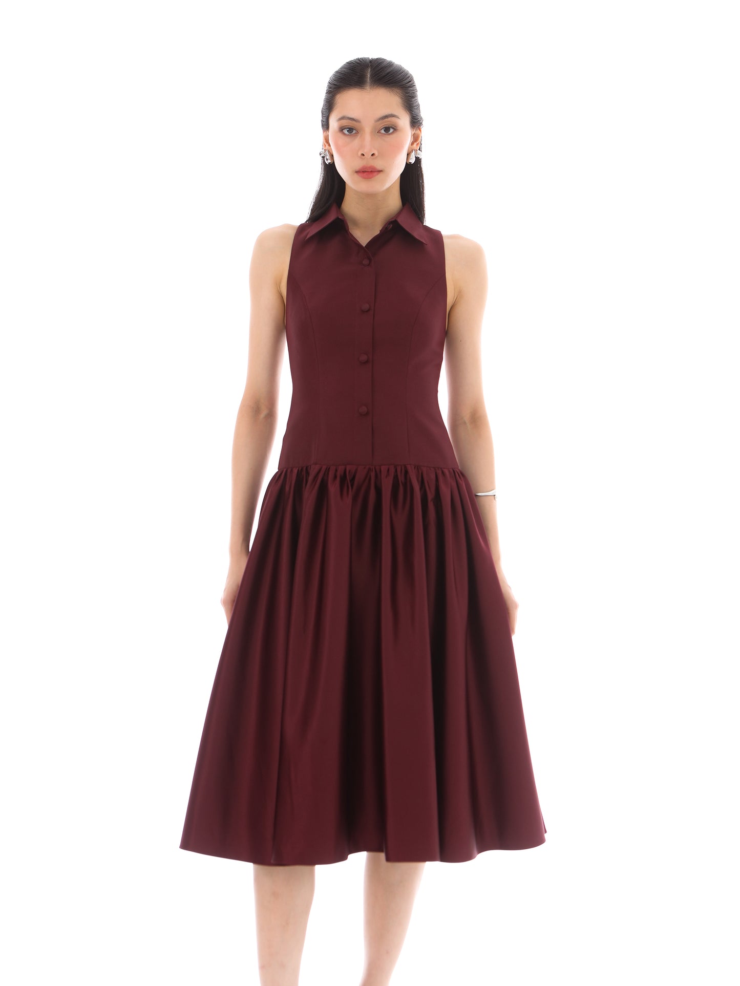 Dorothy Dress in Burgundy