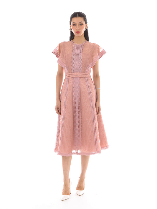 Estelle Dress in Pink