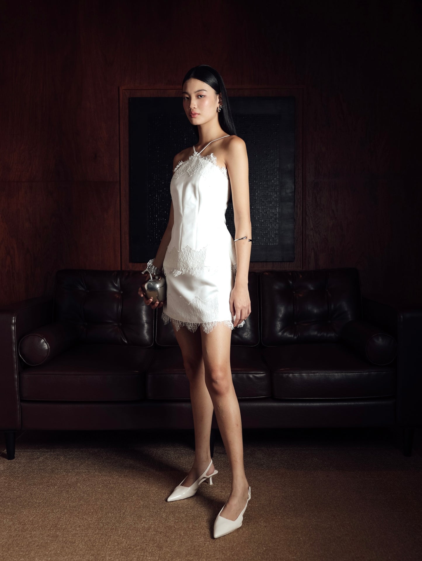 Perilla Top in White