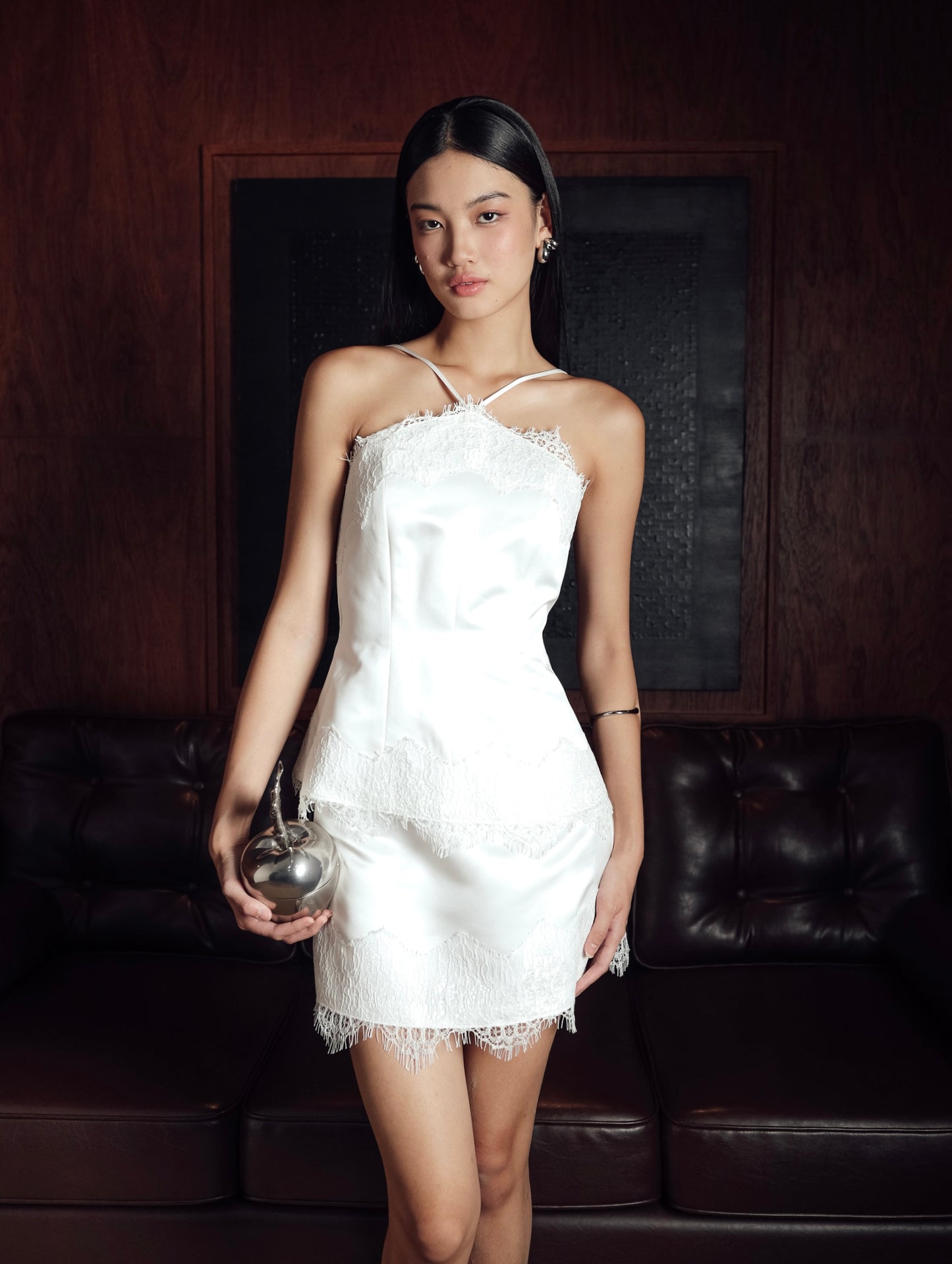 Perilla Top in White
