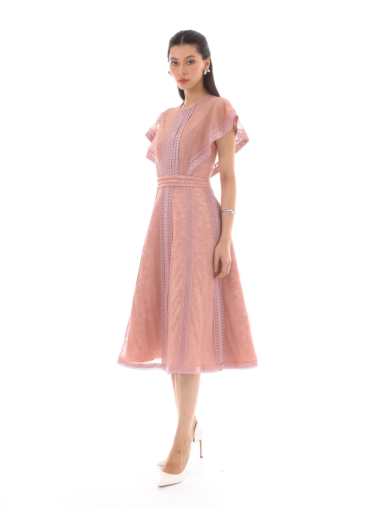 Estelle Dress in Pink