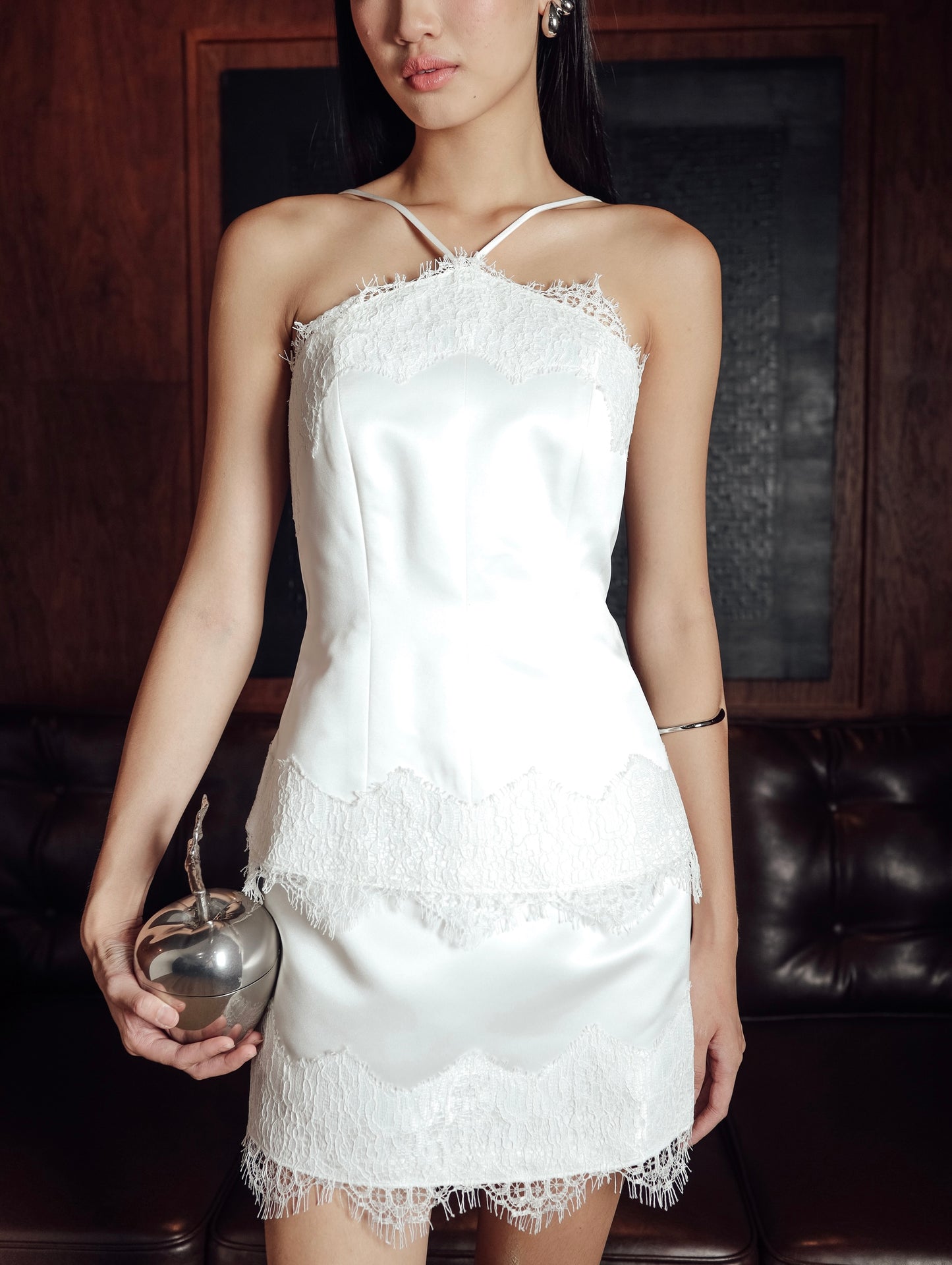 Perilla Top in White