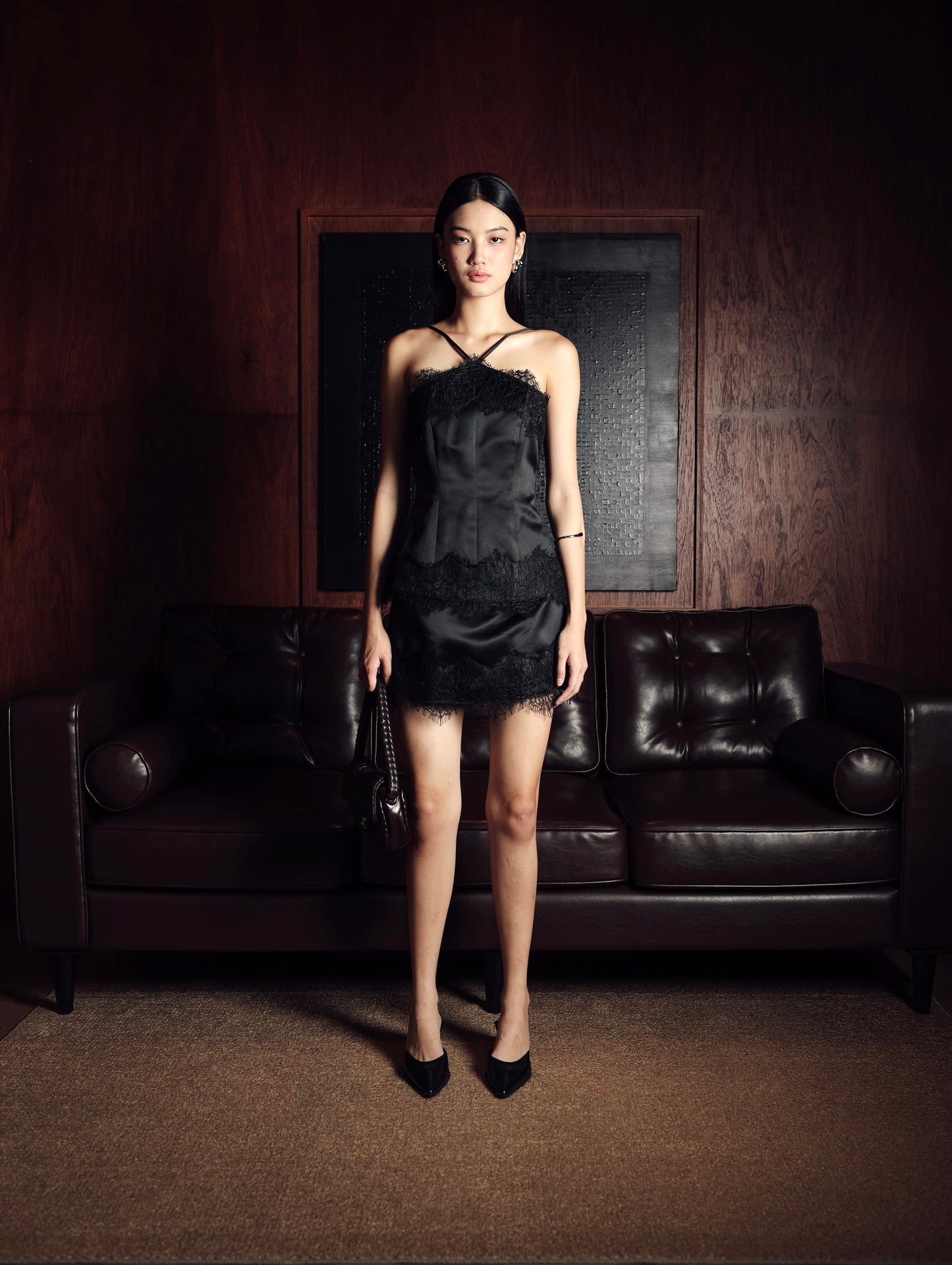 Perilla Top in Black