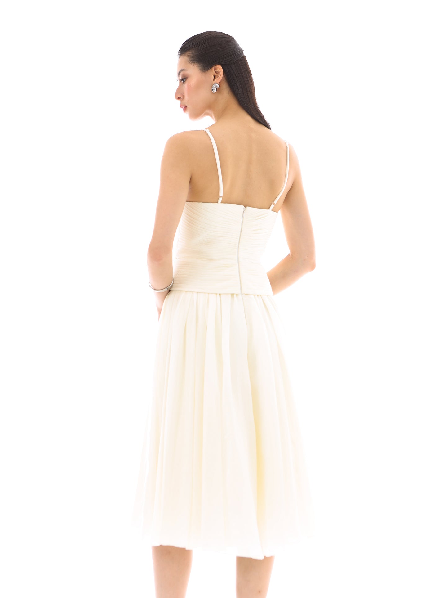 Althea Dress in Ivory