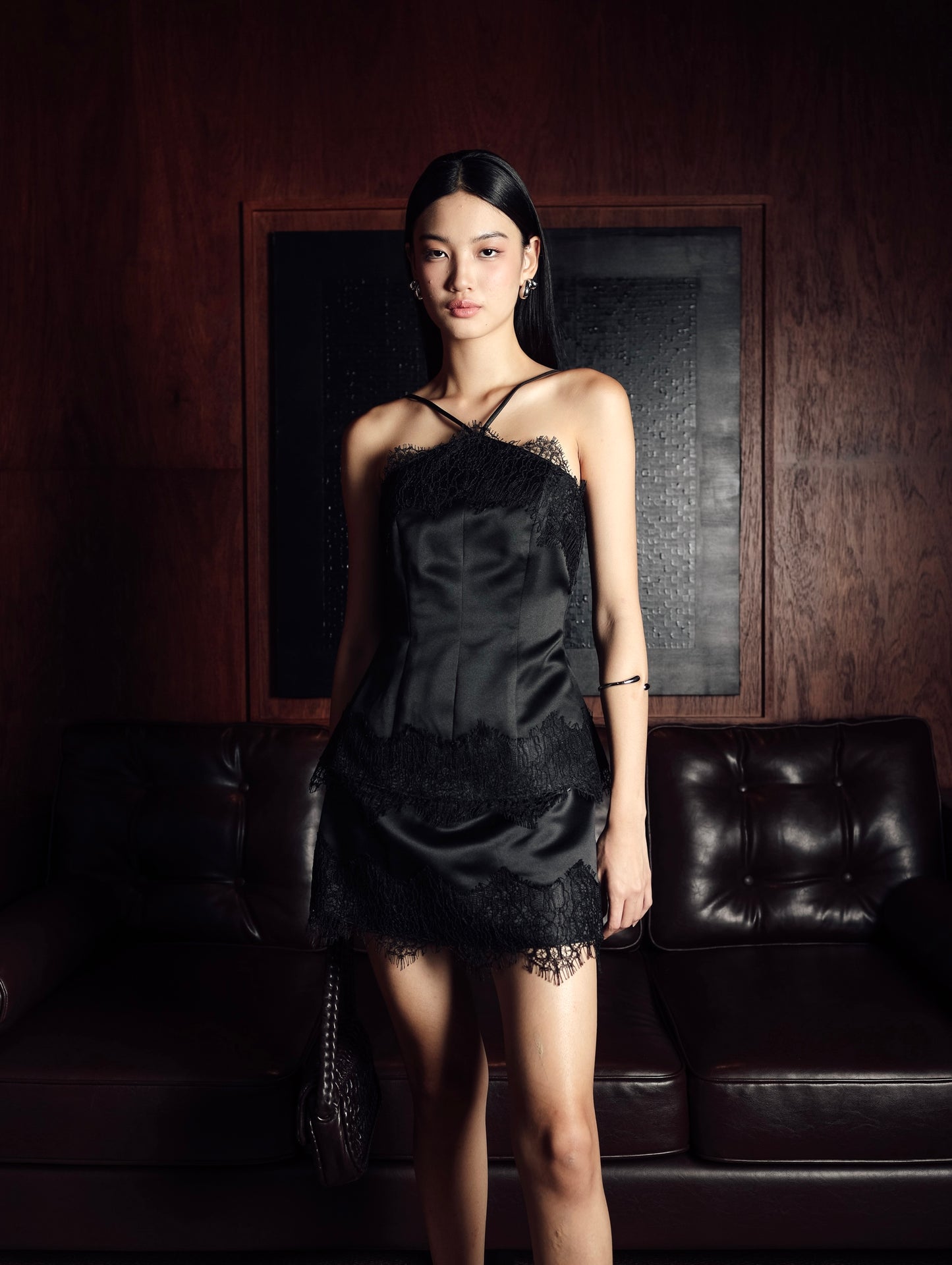 Perilla Top in Black