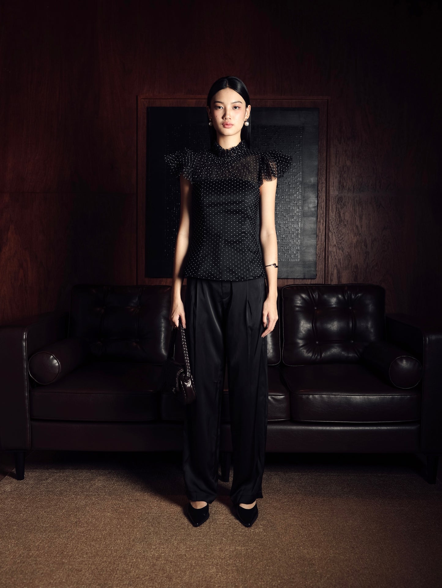 Regina Top in Black
