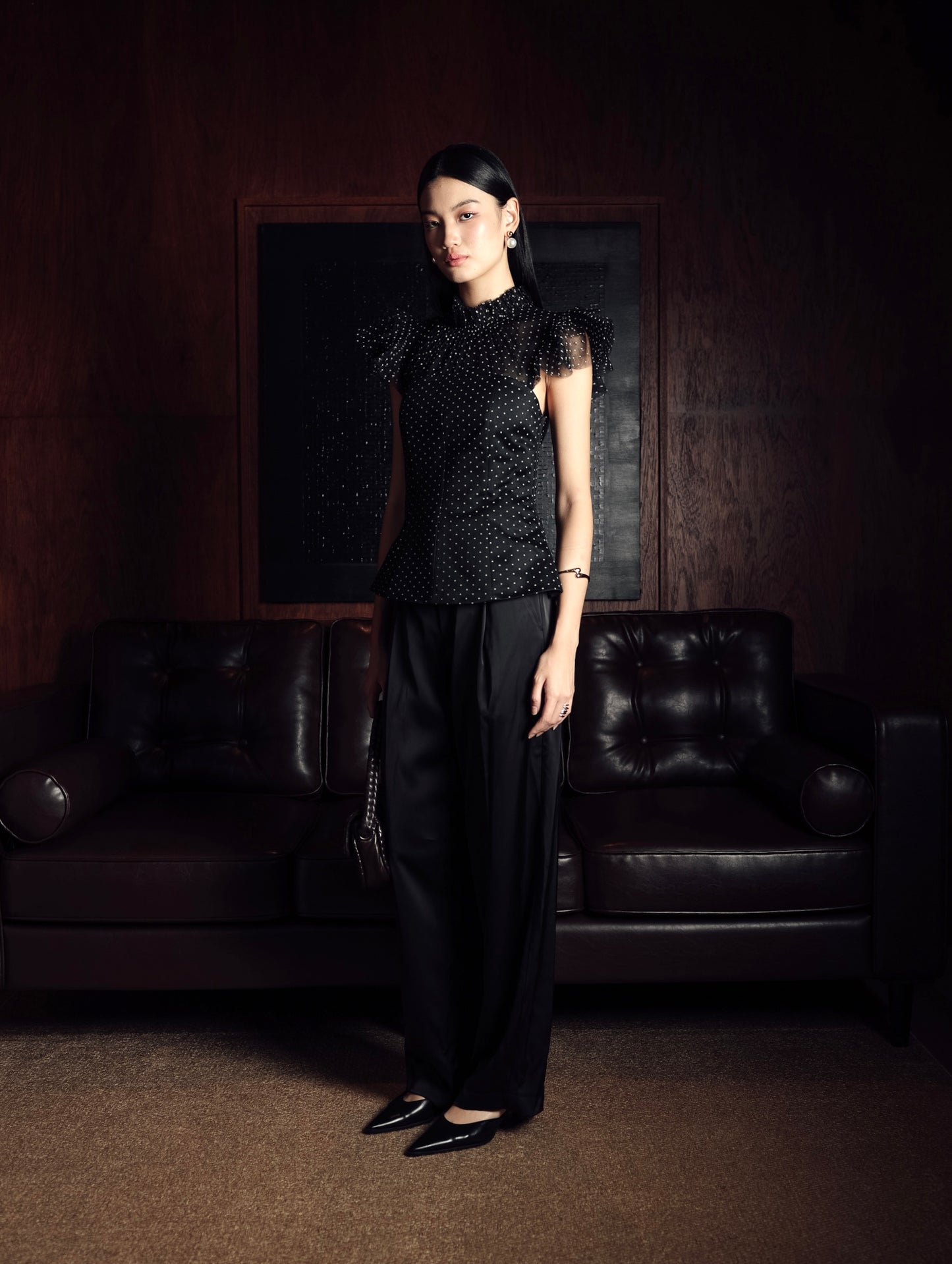 Regina Top in Black