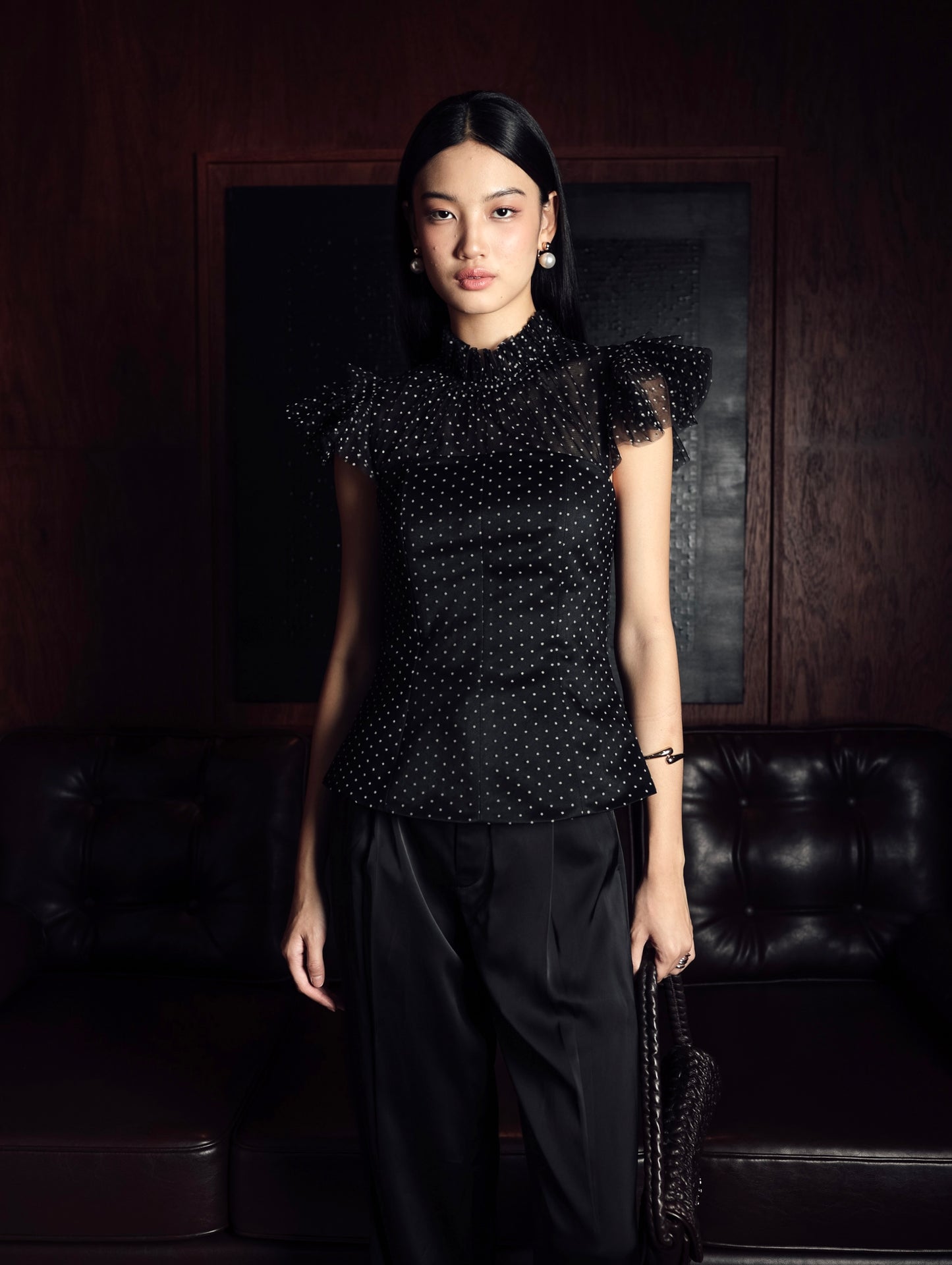 Regina Top in Black