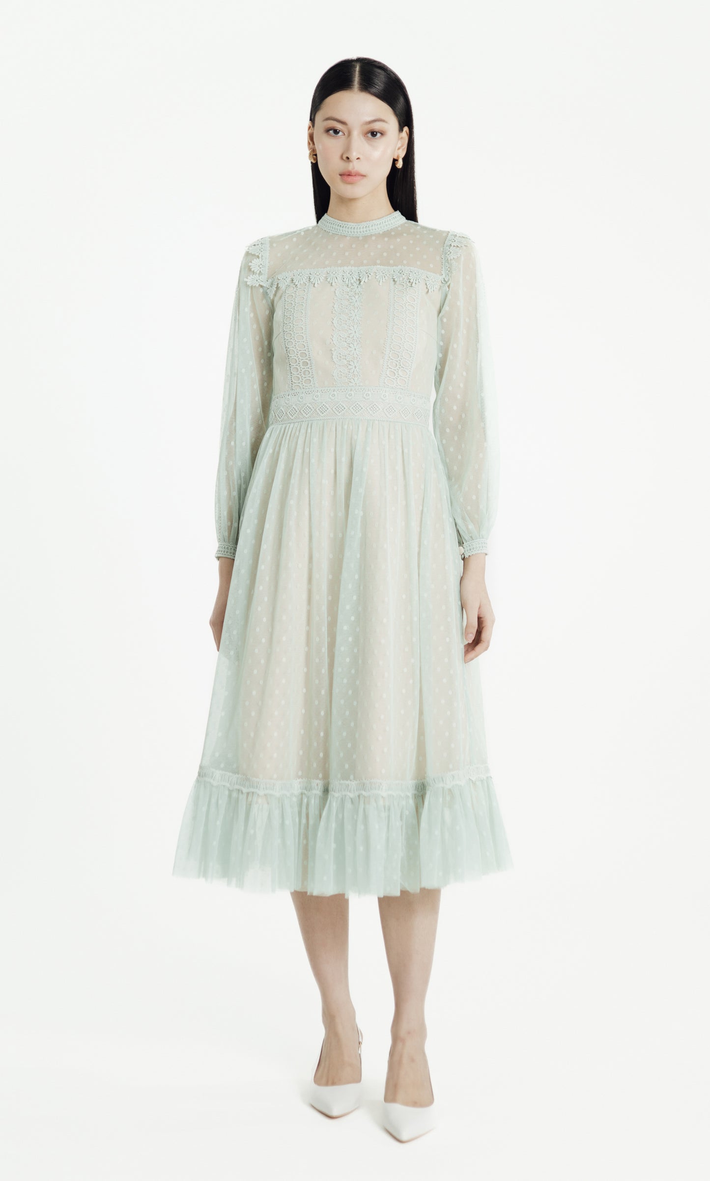 Ann-Marie Dress in Mint