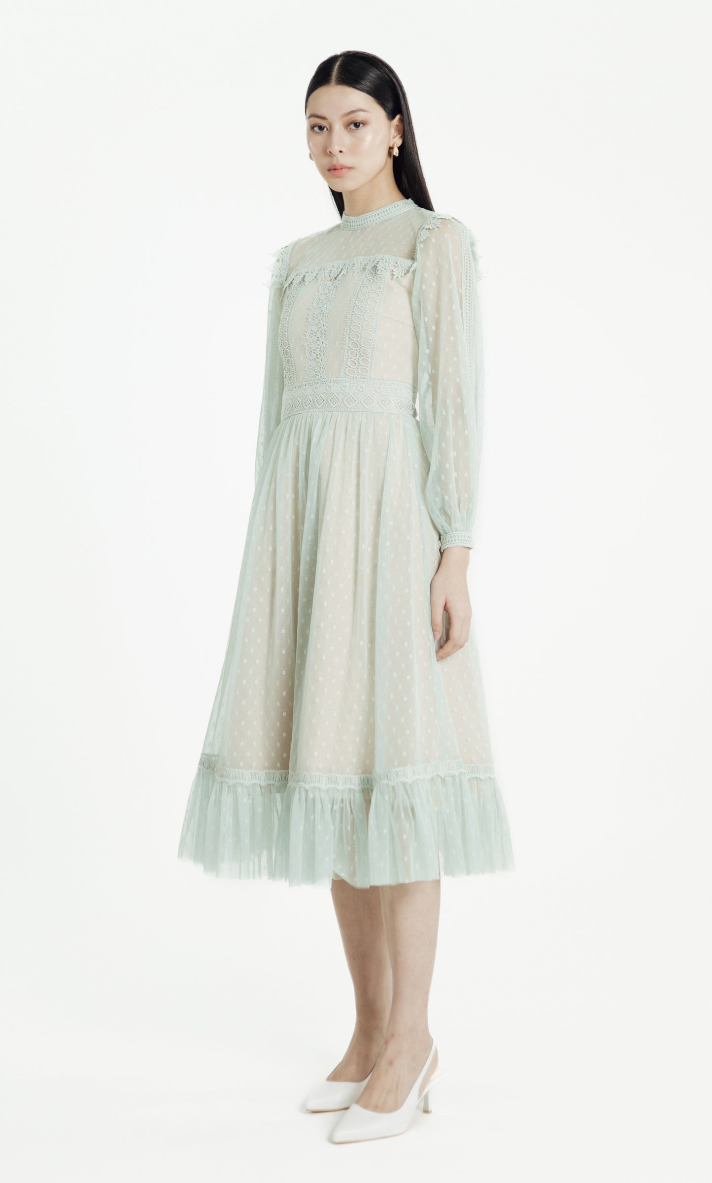 Ann-Marie Dress in Mint