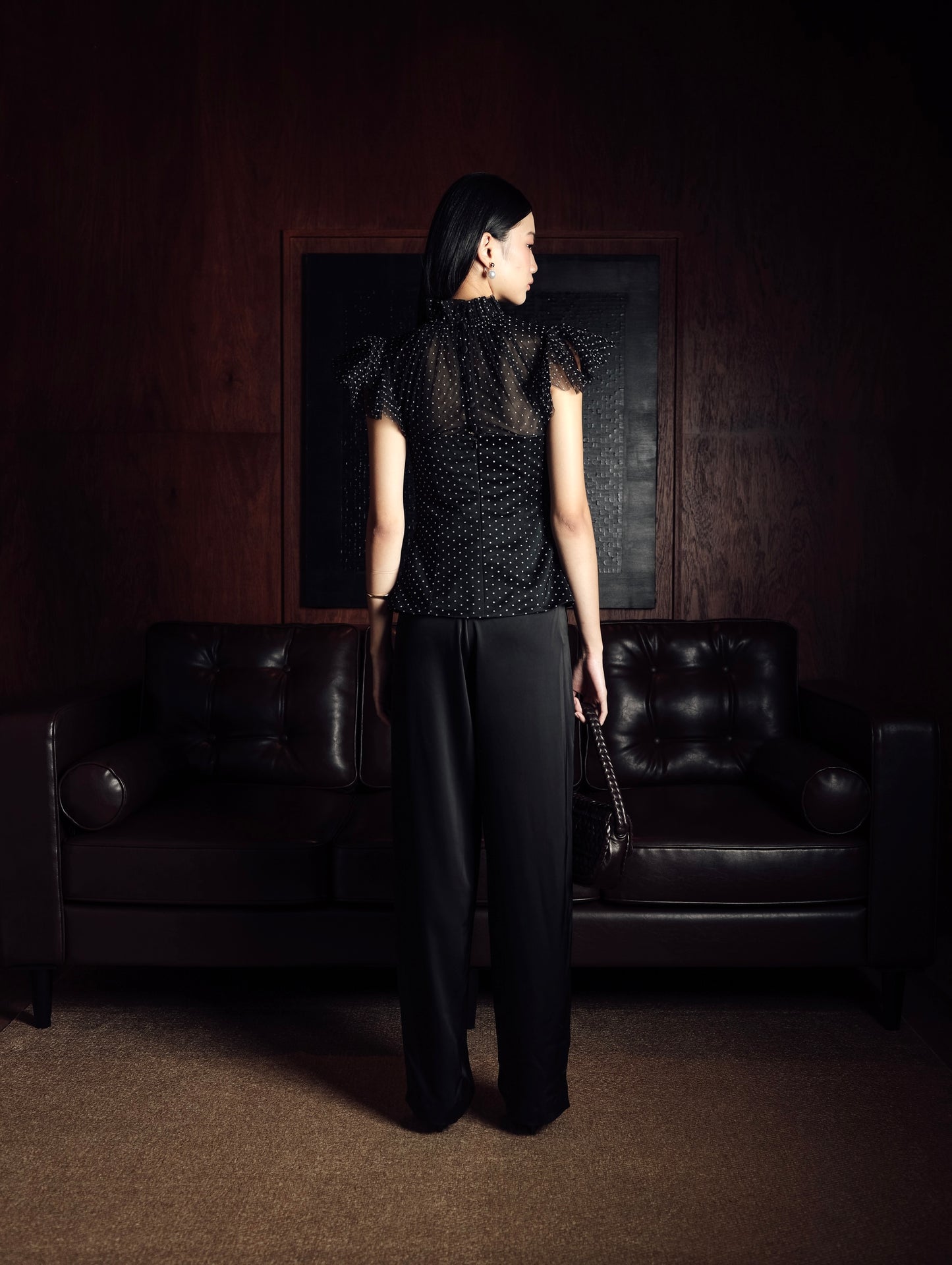 Regina Top in Black