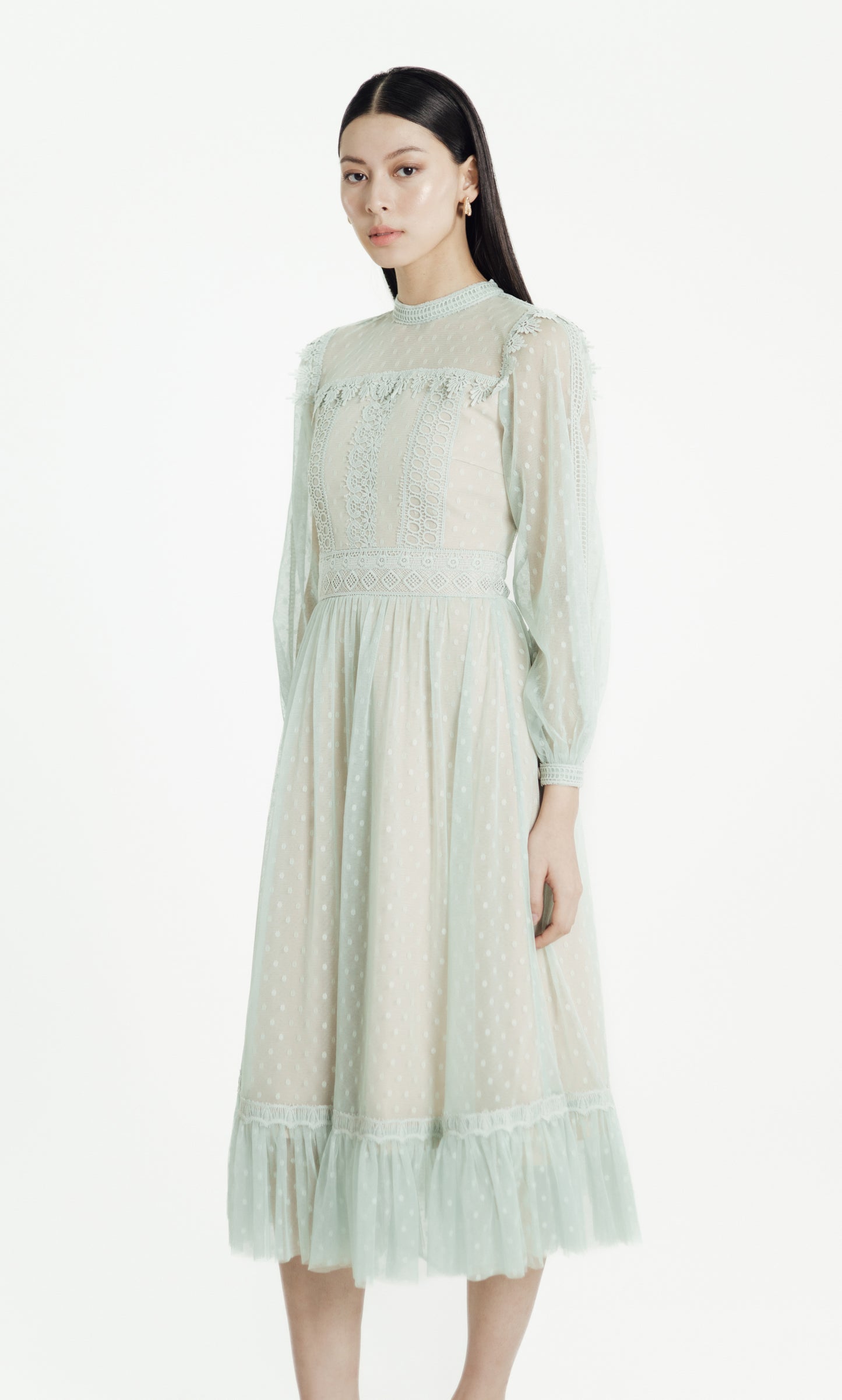 Ann-Marie Dress in Mint