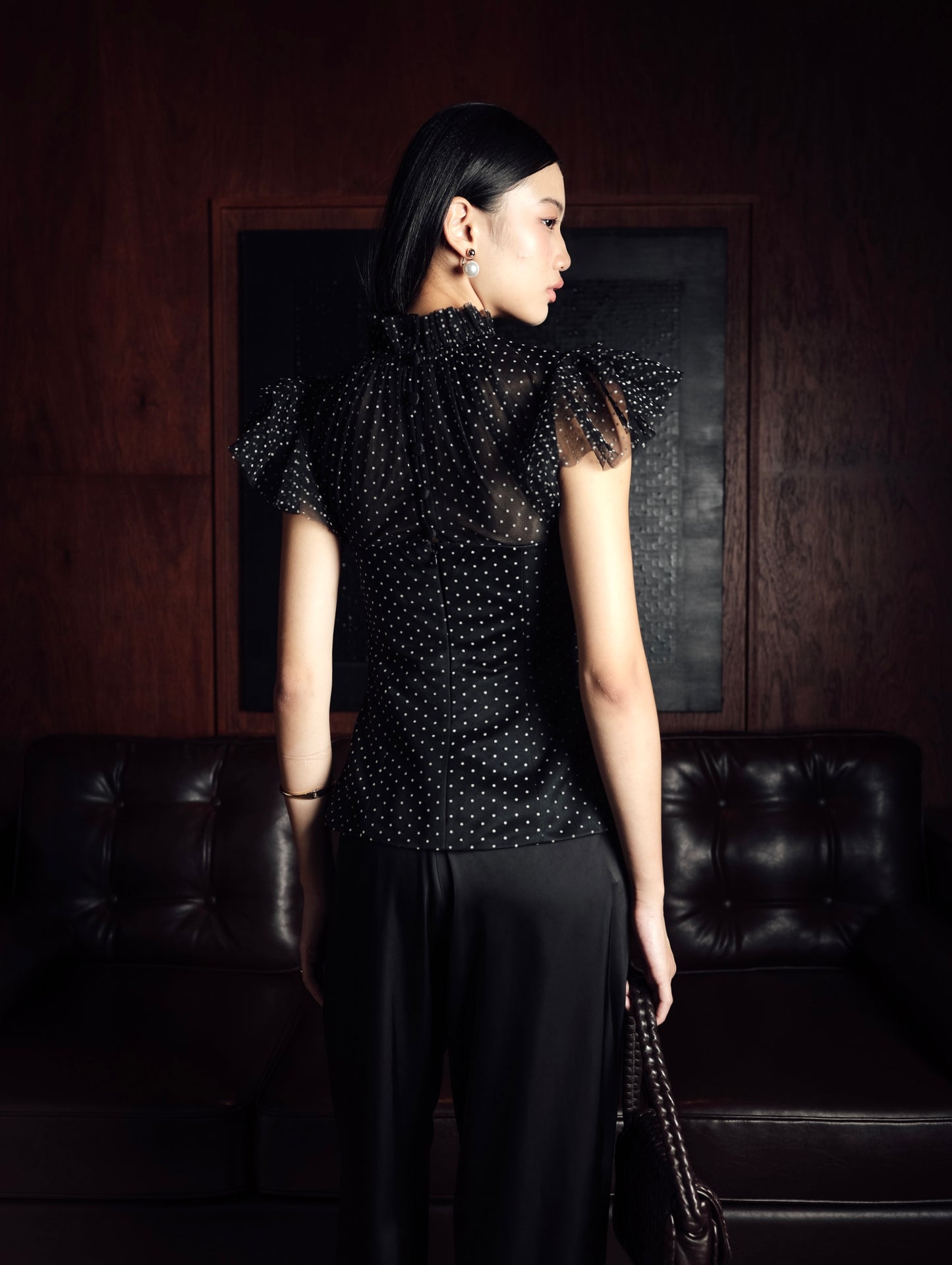 Regina Top in Black