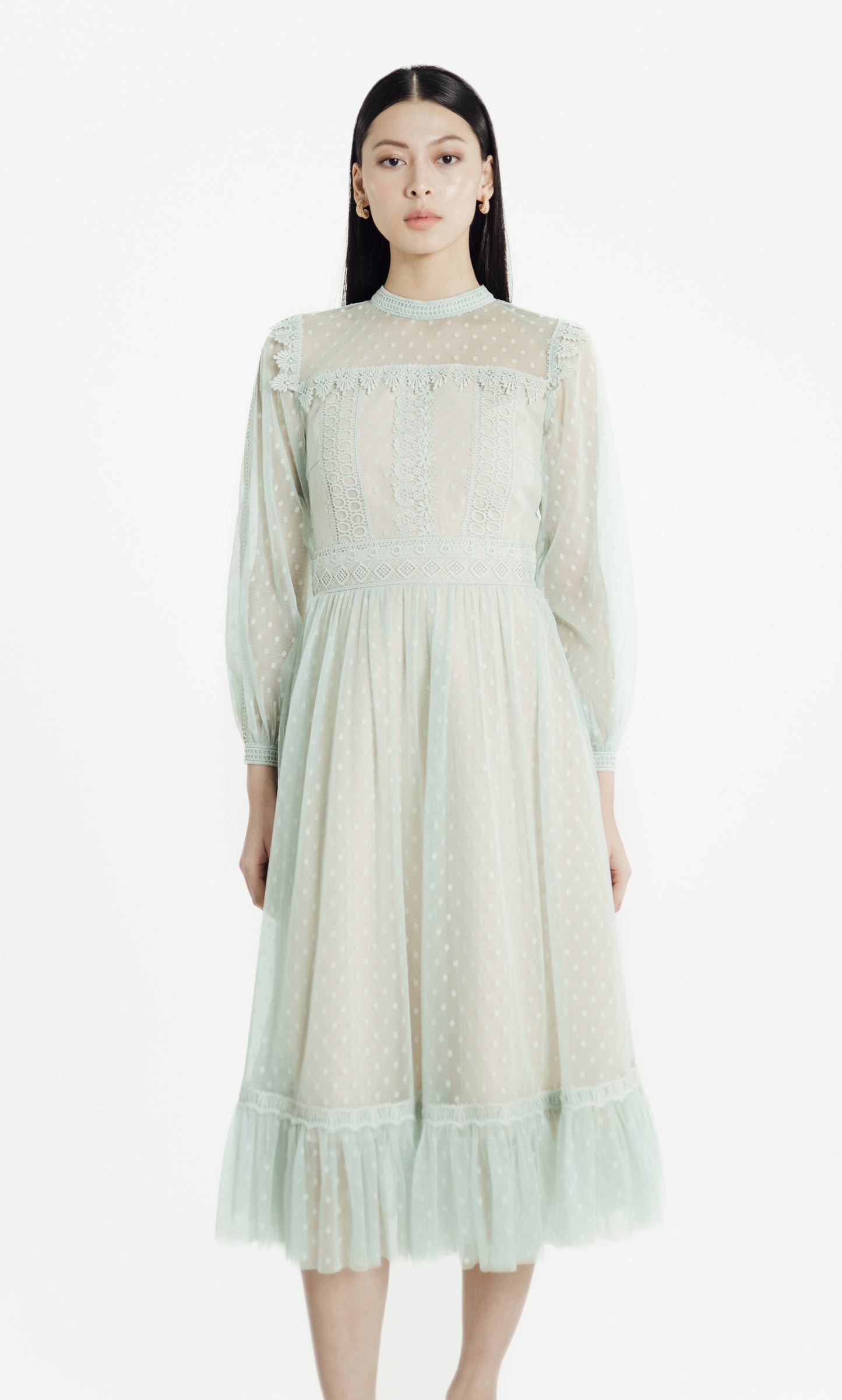 Ann-Marie Dress in Mint