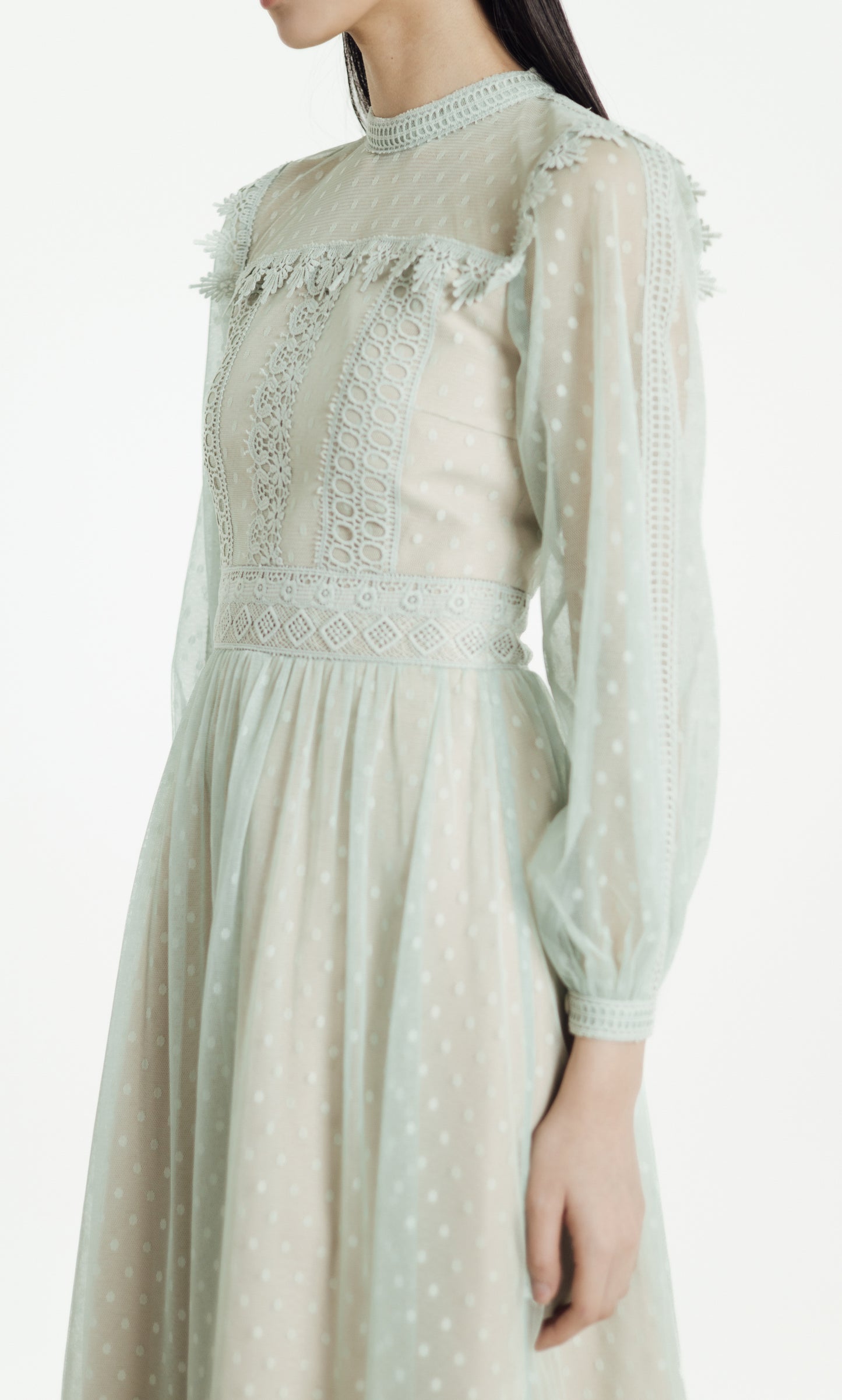 Ann-Marie Dress in Mint