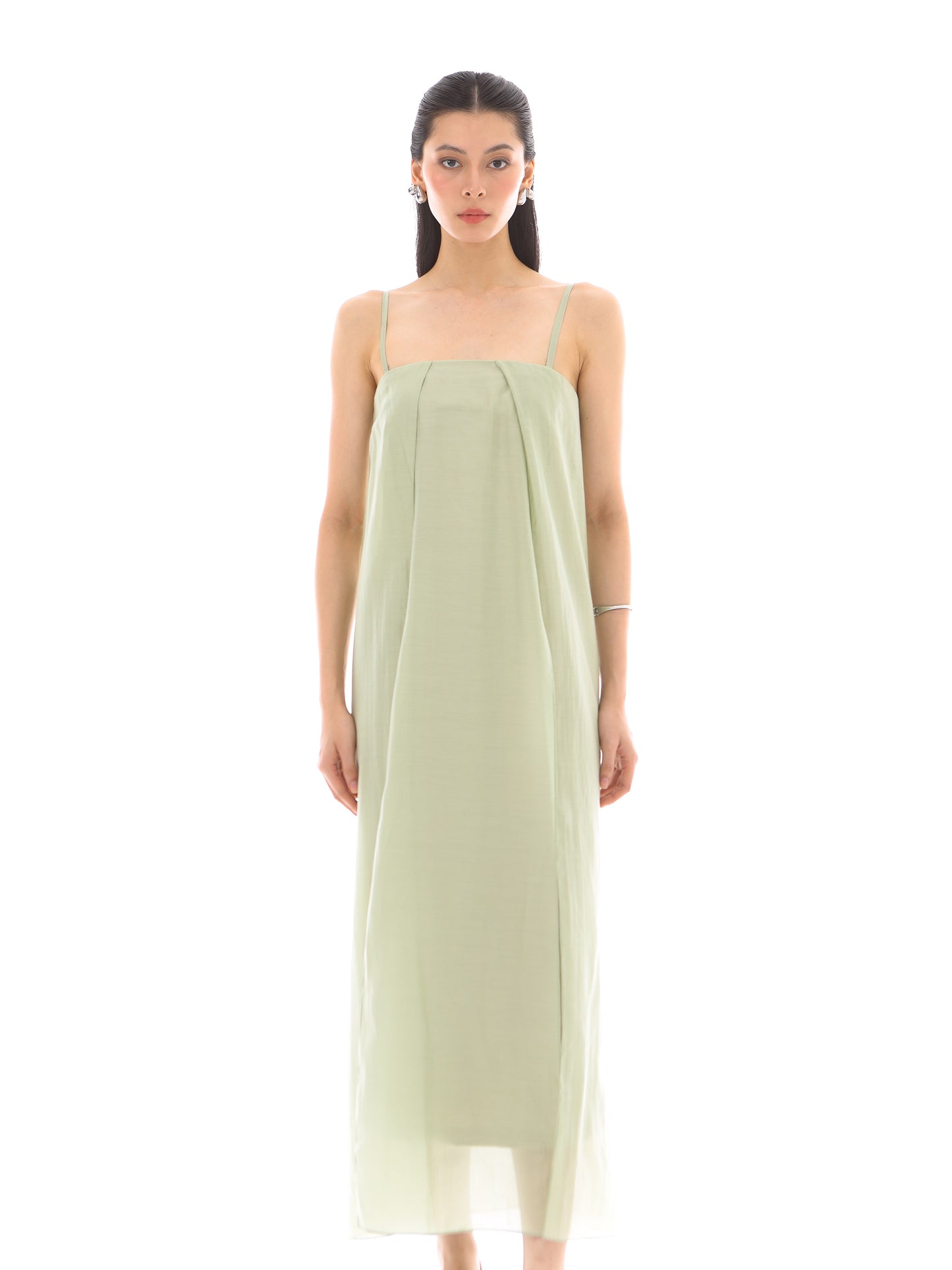 Roselle Dress in Green