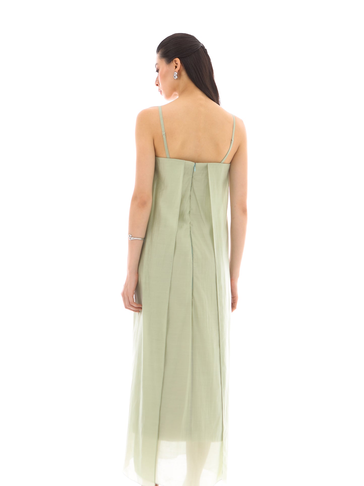 Roselle Dress in Green