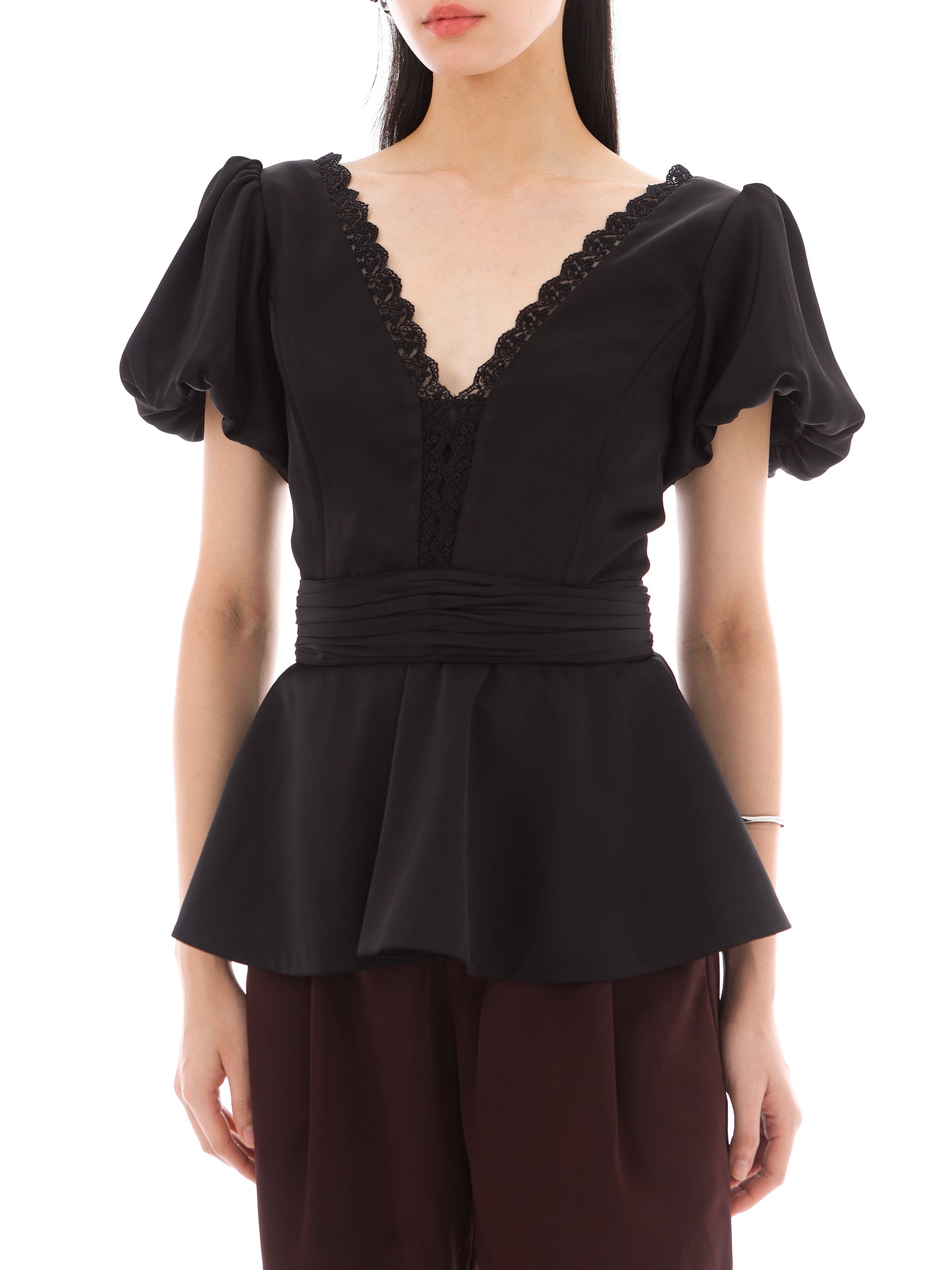 Elowyn Top in Black